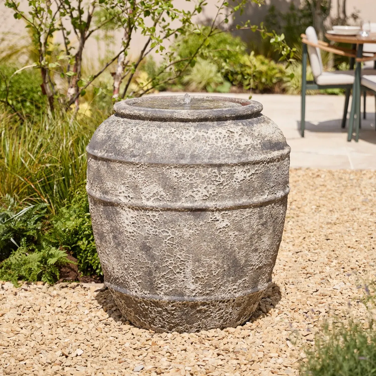 Emile Extra Large Urn Water Feature - Stone product