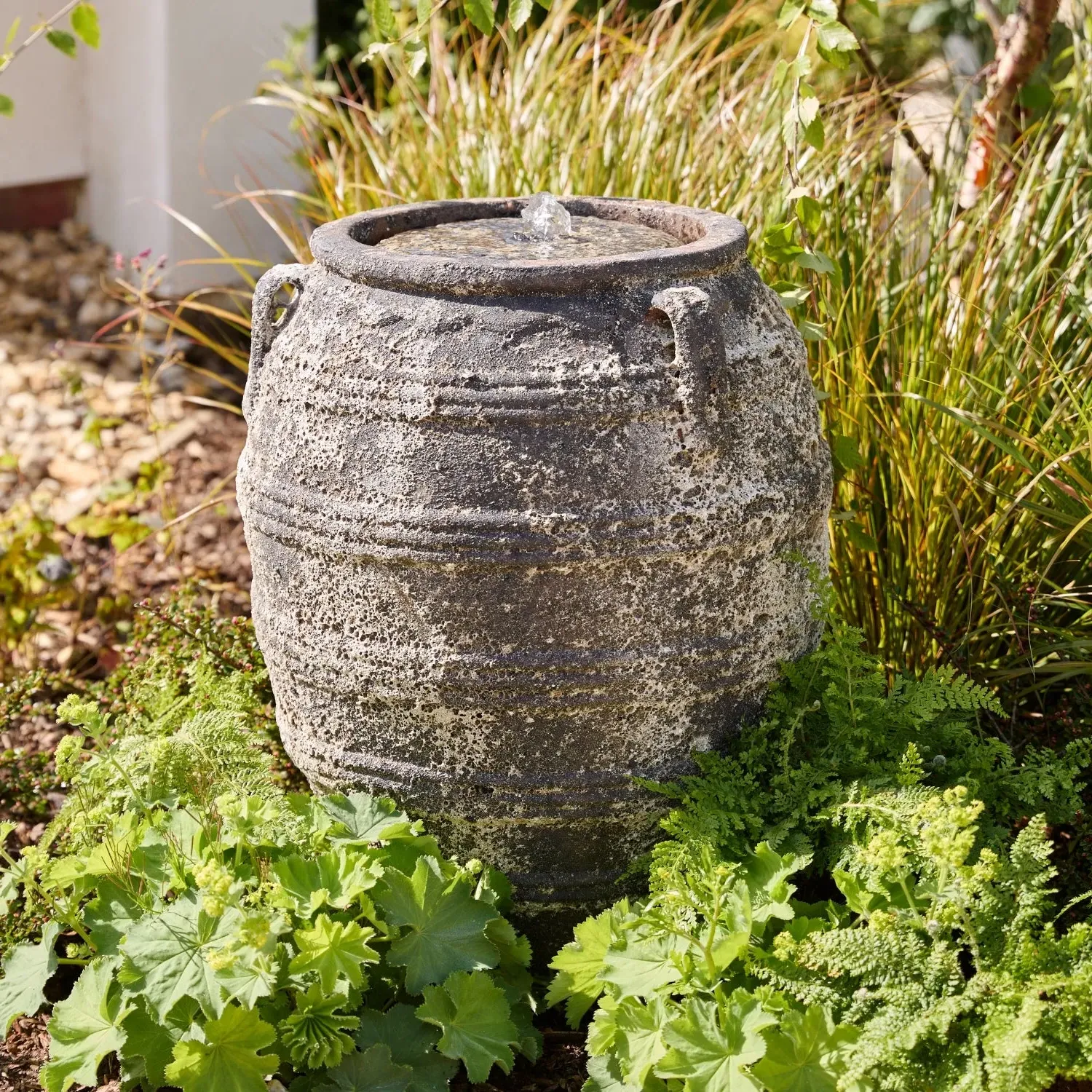 Sable Vase Water Feature - Stone Glaze product
