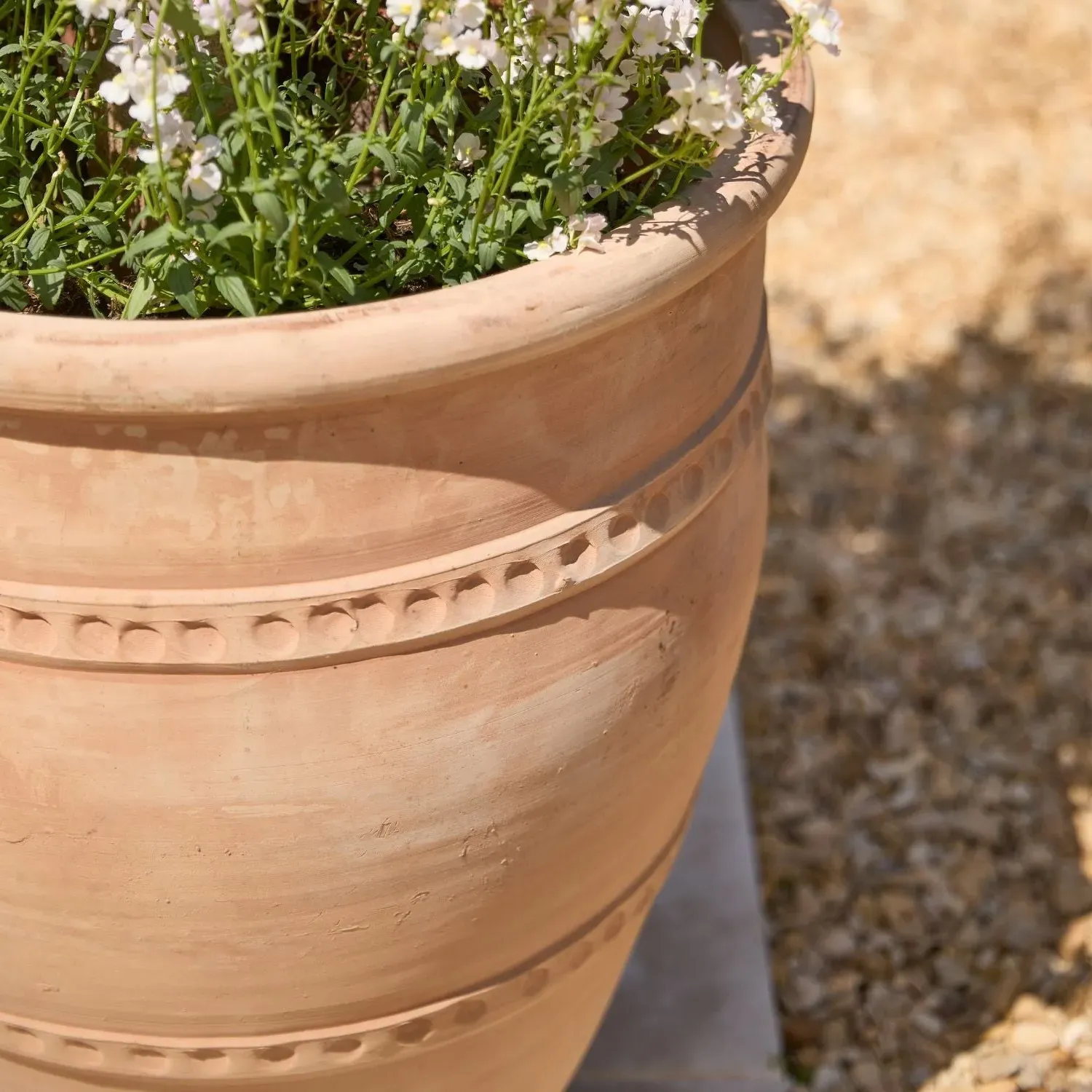 Lyra Large Urn Planter - Terracotta alternate view