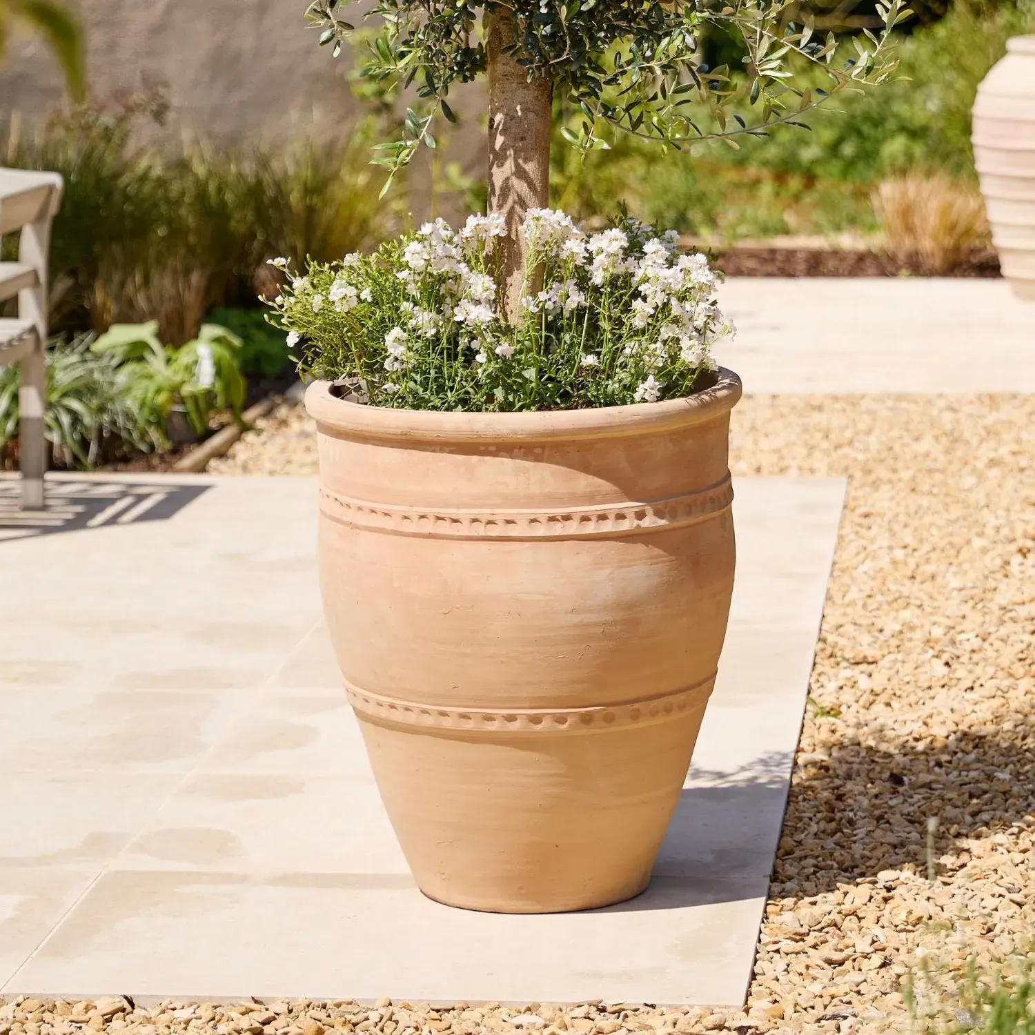 Lyra Large Urn Planter - Terracotta product