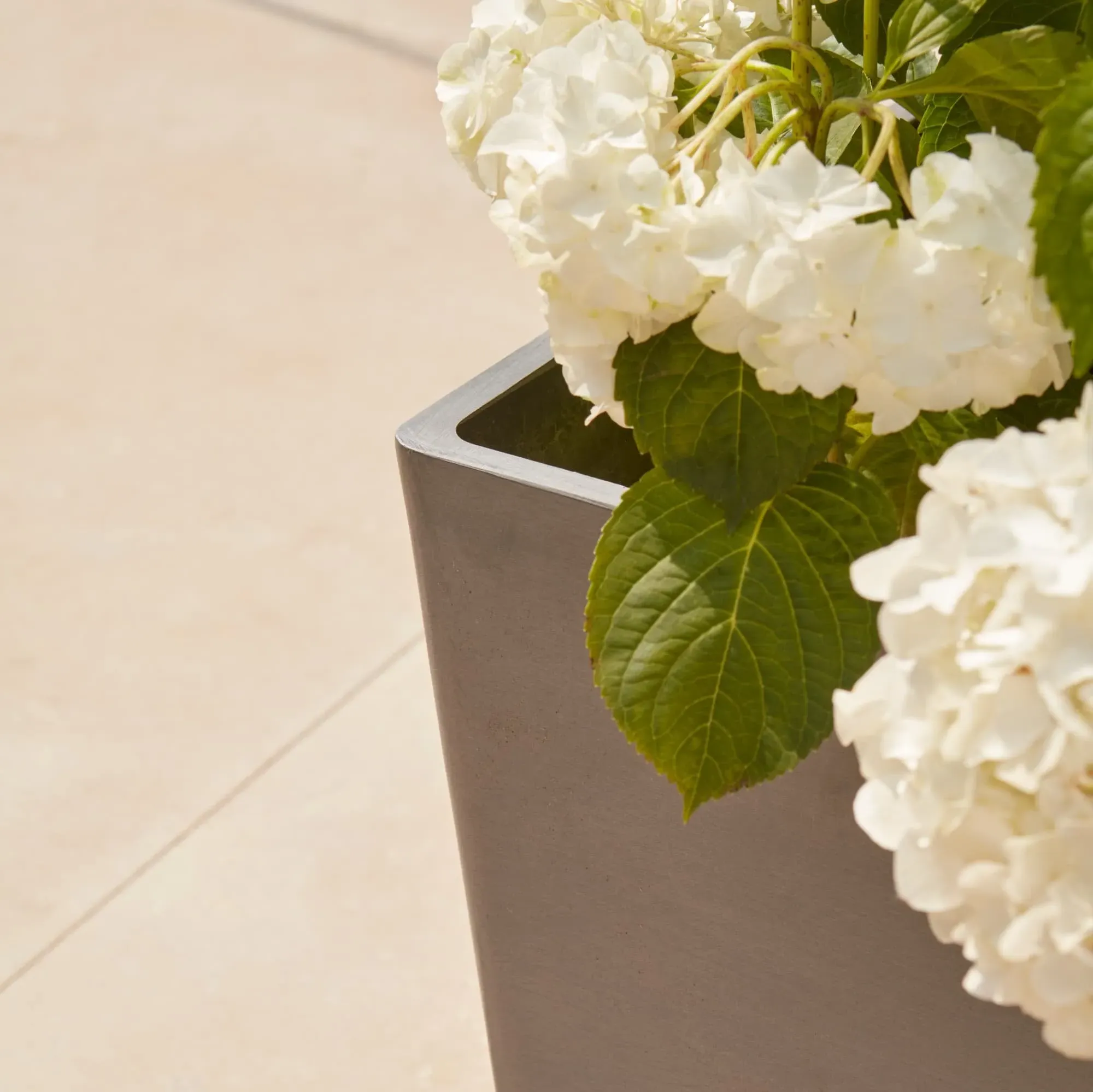 Extra Large Wheeled Trough - Light Grey, Plastic