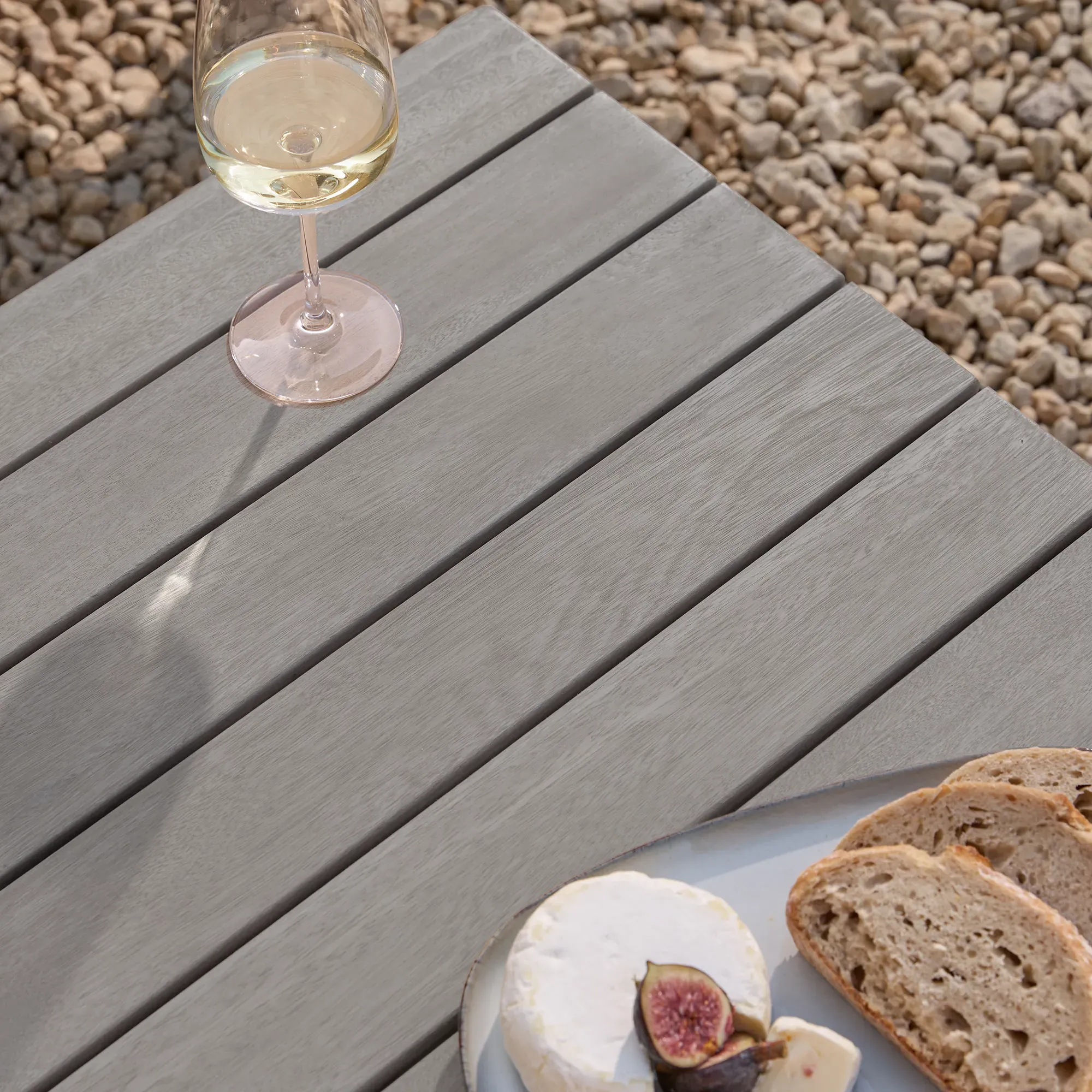 7-Seater Corner Set with Armchairs - Grey, Wood