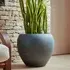 Large Indoor Plant Pot - Charcoal, Ceramic