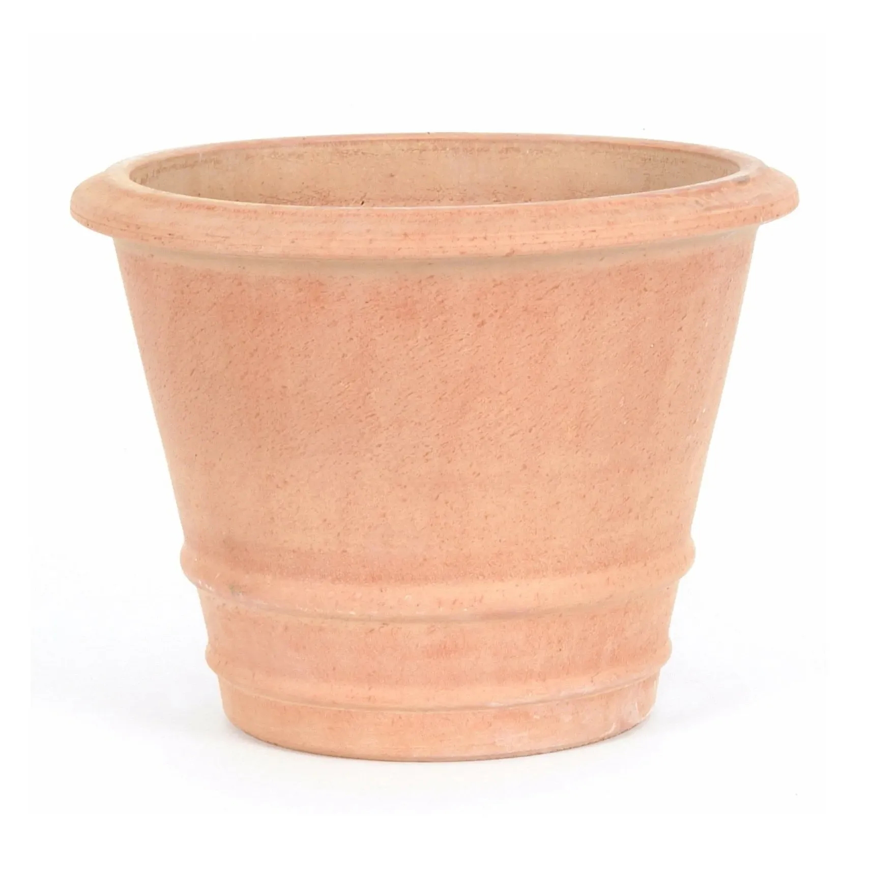 Large Plant Pot with Drainage - Terracotta