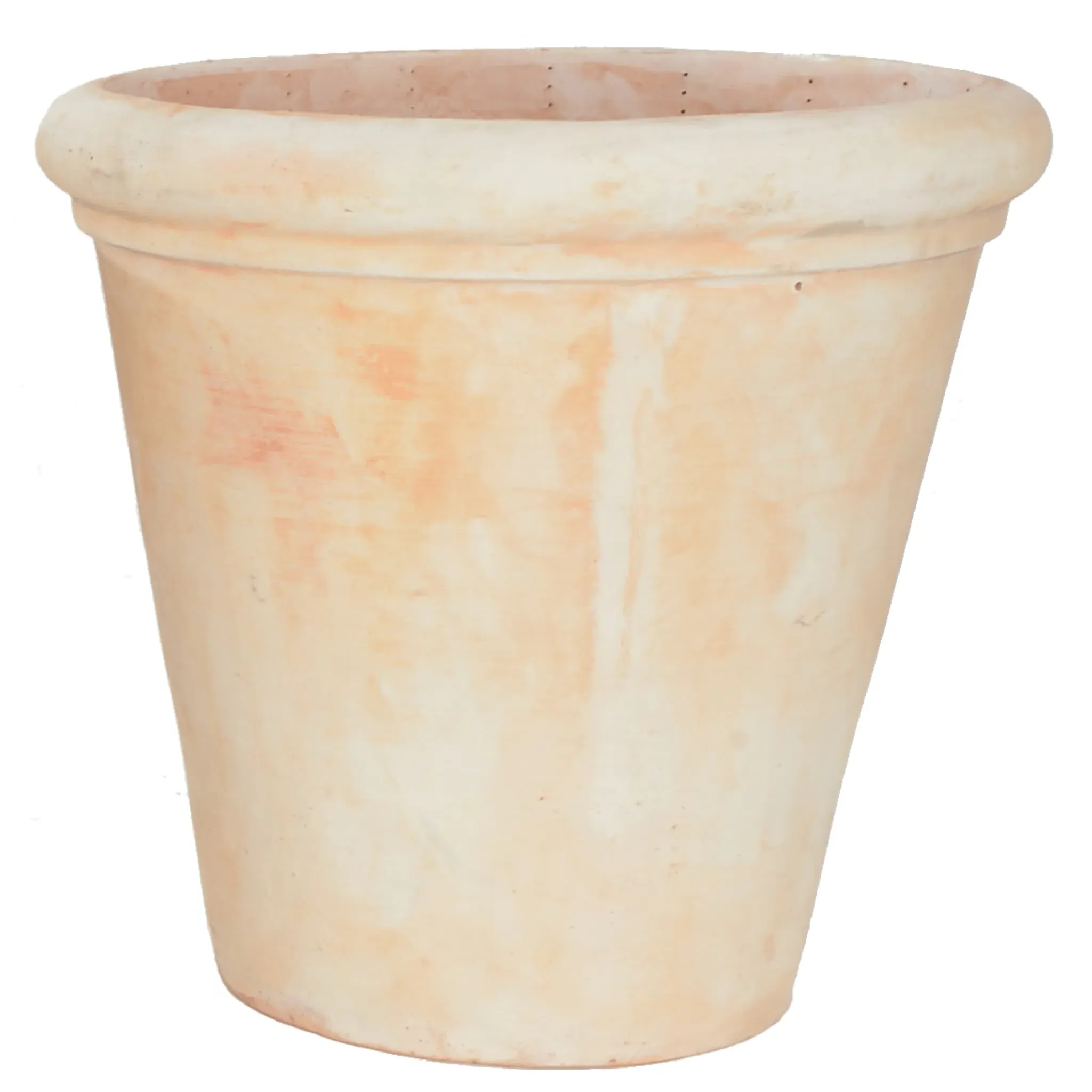 Large Plant Pot with Drainage - Terracotta