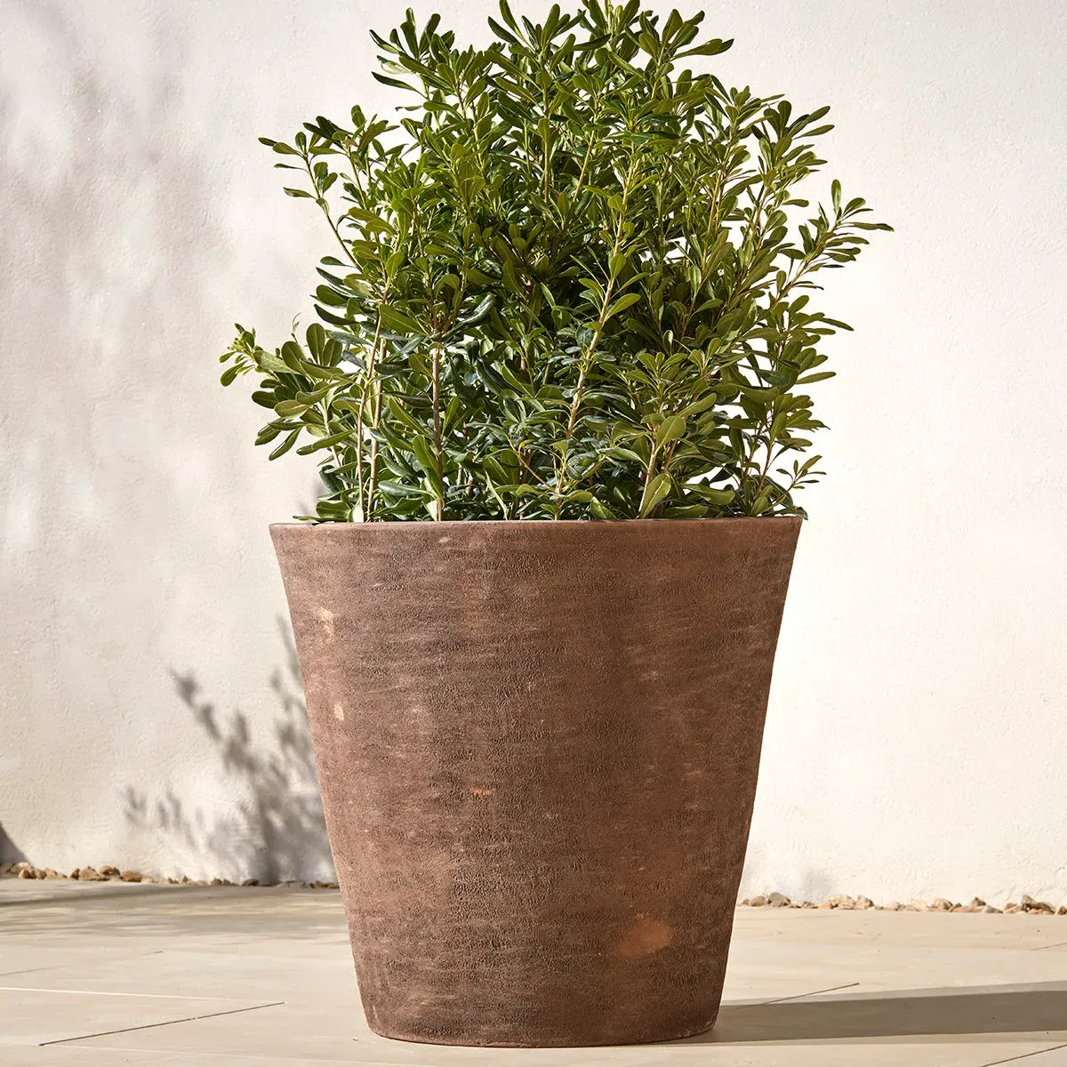 Large Planter Pot Frostproof - Brown, Terracotta image