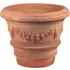 Large Plant Pot with Drainage - Terracotta