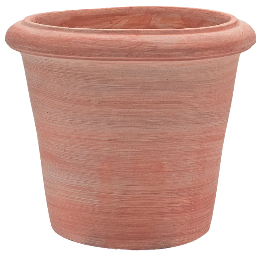 Large Plant Pot with Drainage - Terracotta