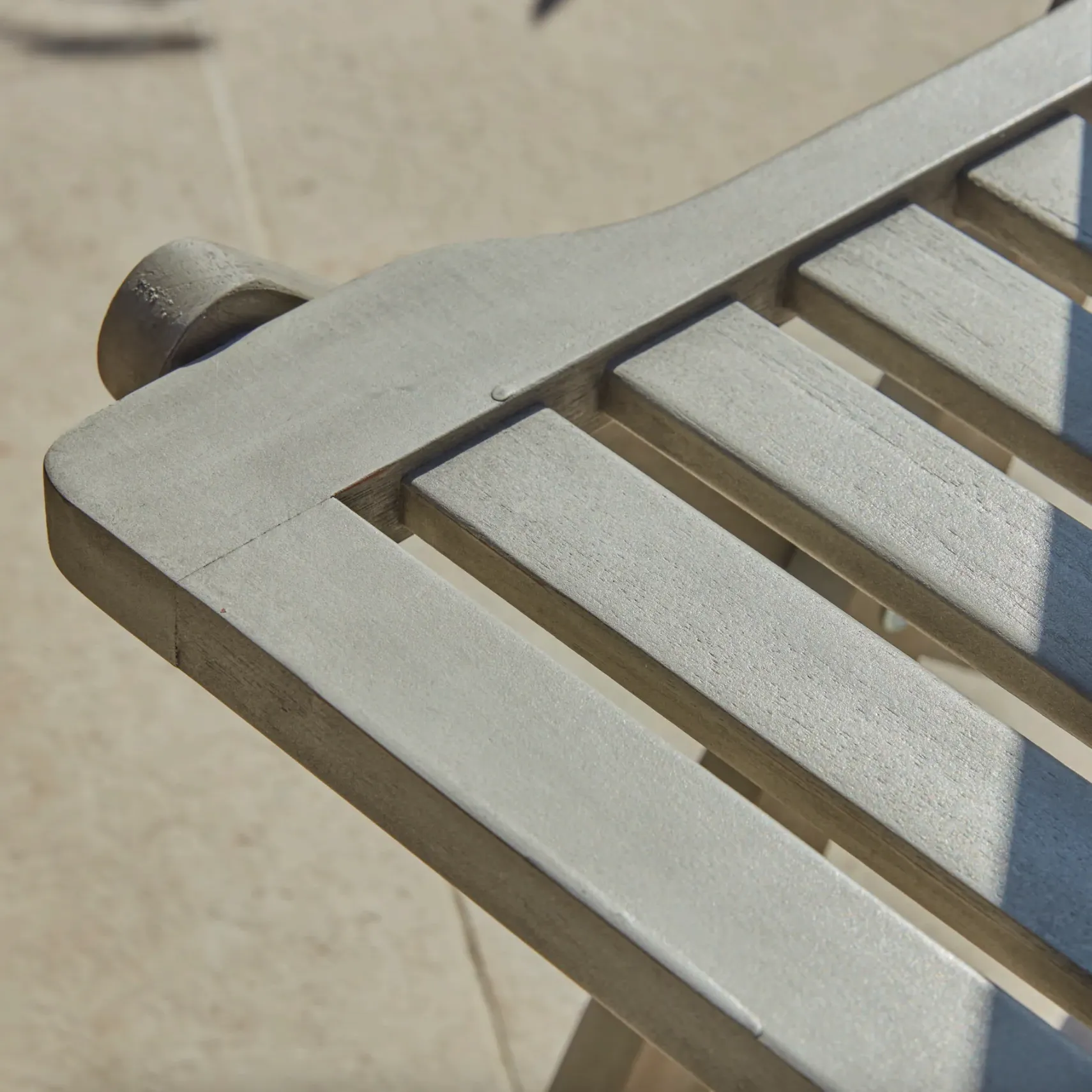 Classic Dining Set Foldable - Grey, Eucalyptus