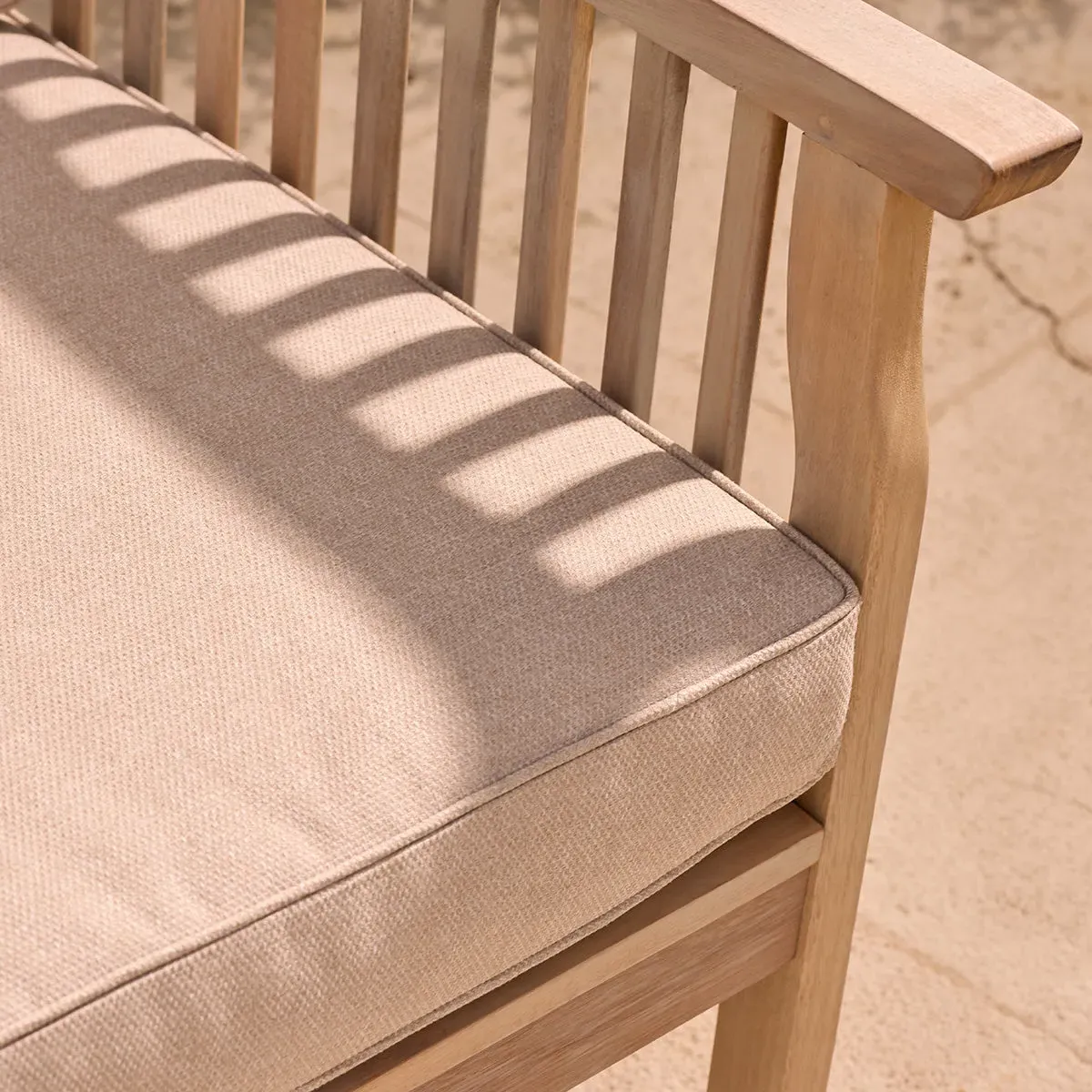 Classic Lounge Set with Table - Grey, Eucalyptus