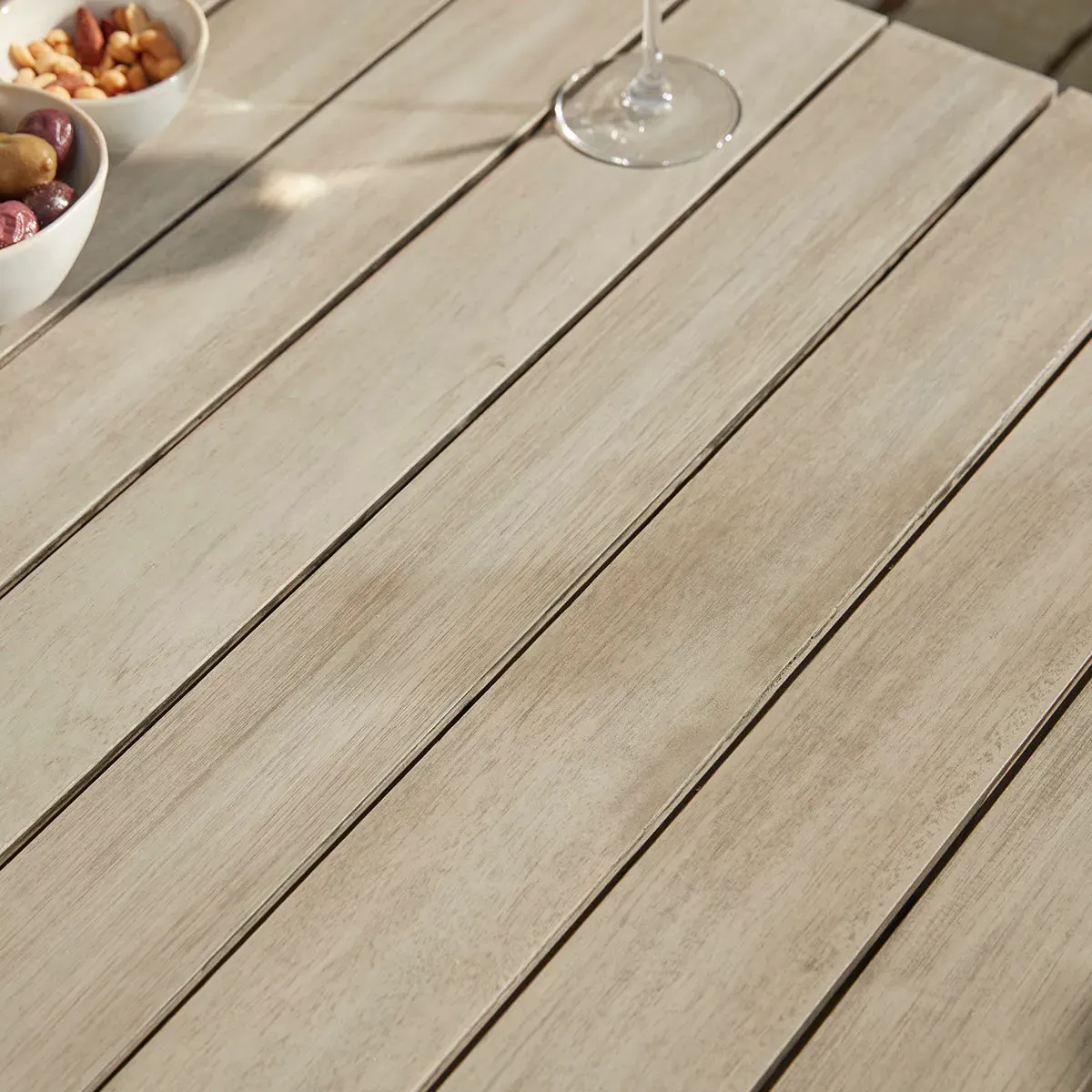 Classic Lounge Set with Table - Grey, Eucalyptus