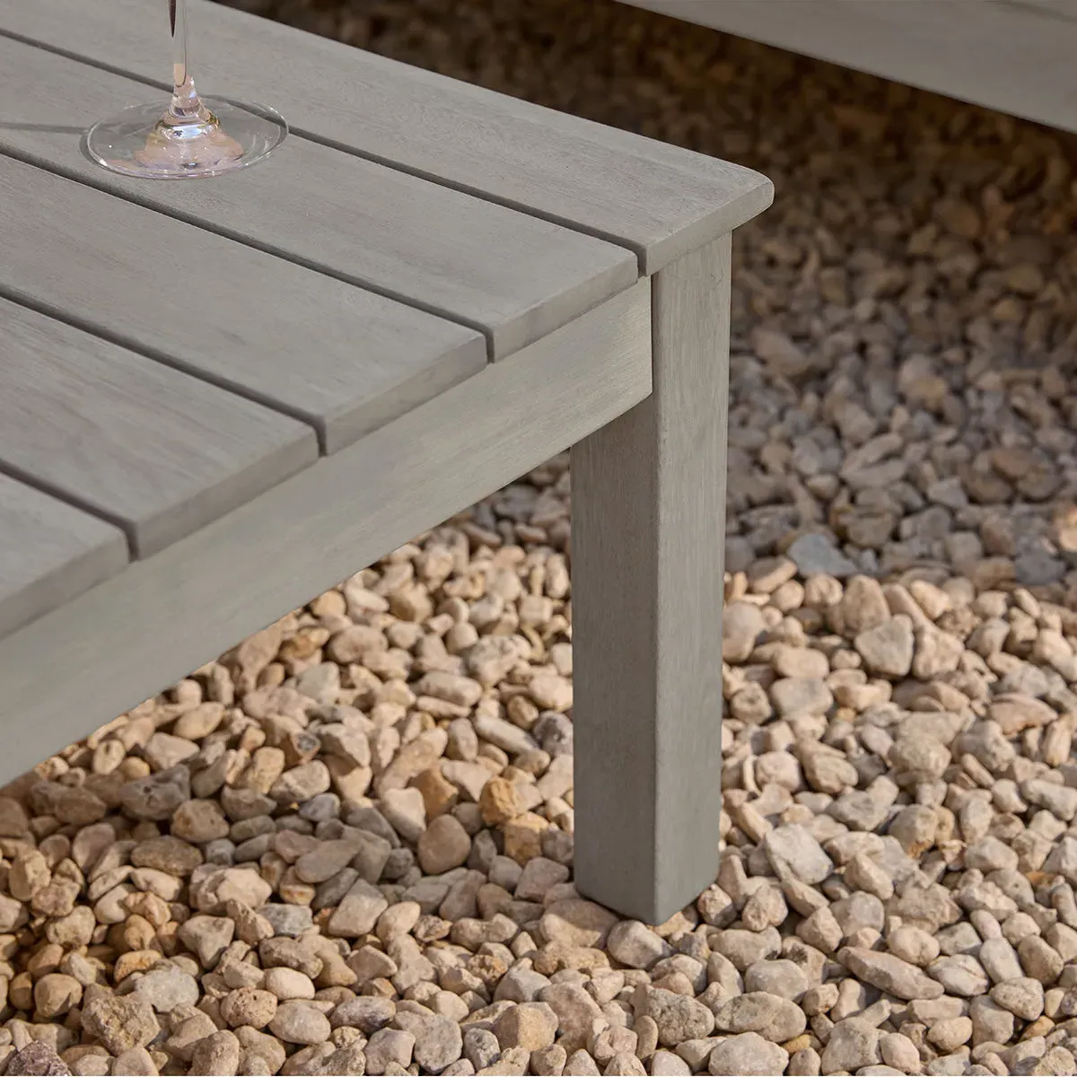 Corner Sofa Set with Cushions - Grey, Eucalyptus