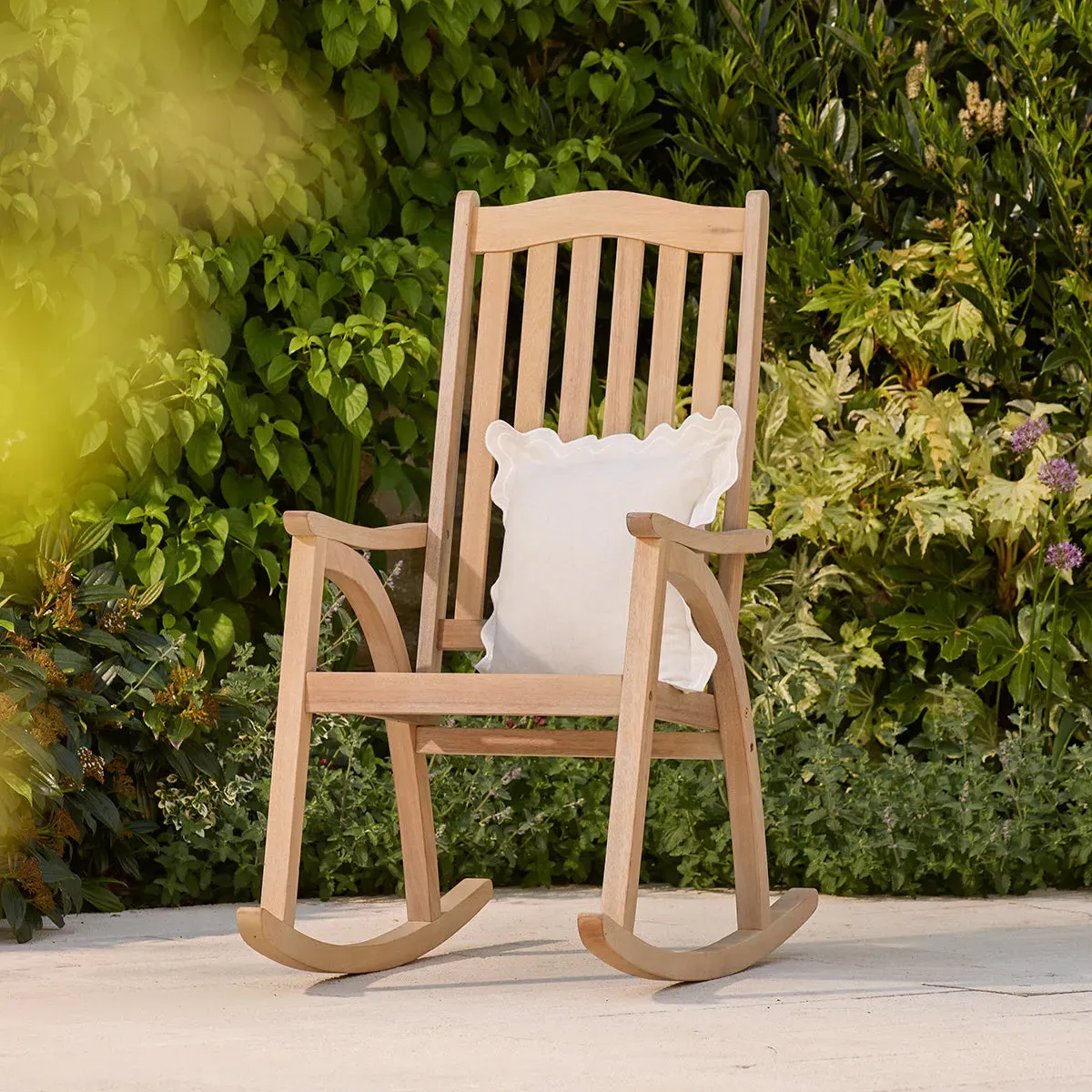 Garden Rocking Chair - Natural, Eucalyptus image