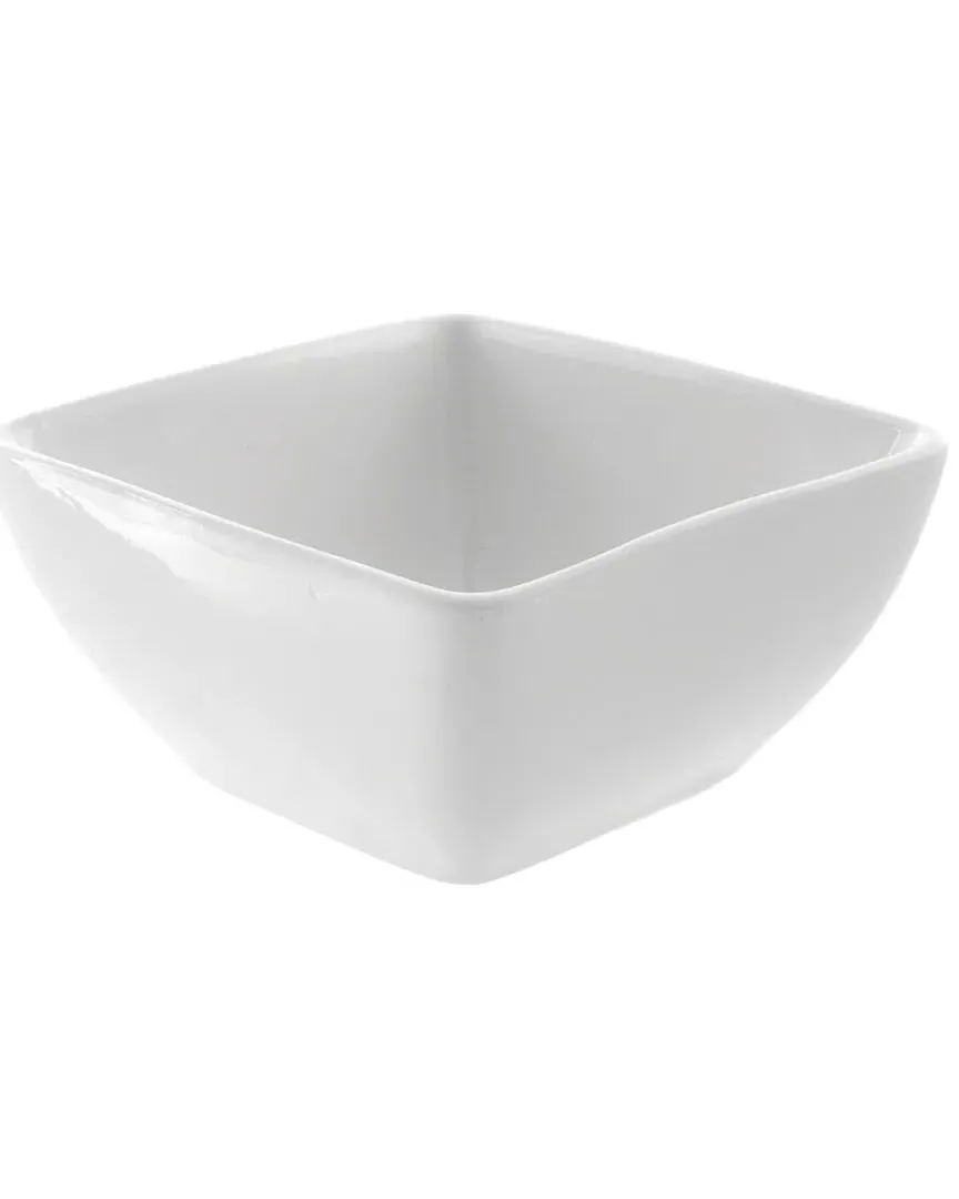 10 Strawberry Street Set of 4 Square Cereal Bowls image