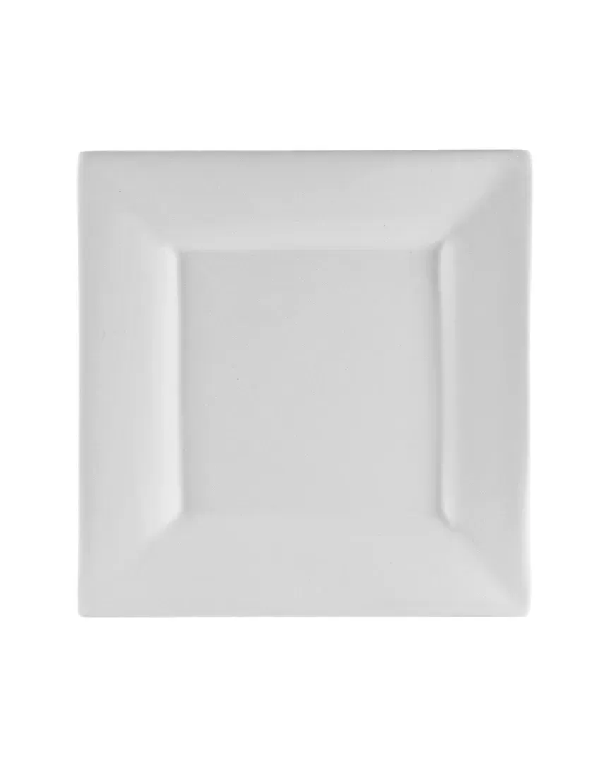 10 Strawberry Street Set of 4 Square Plates - Black image