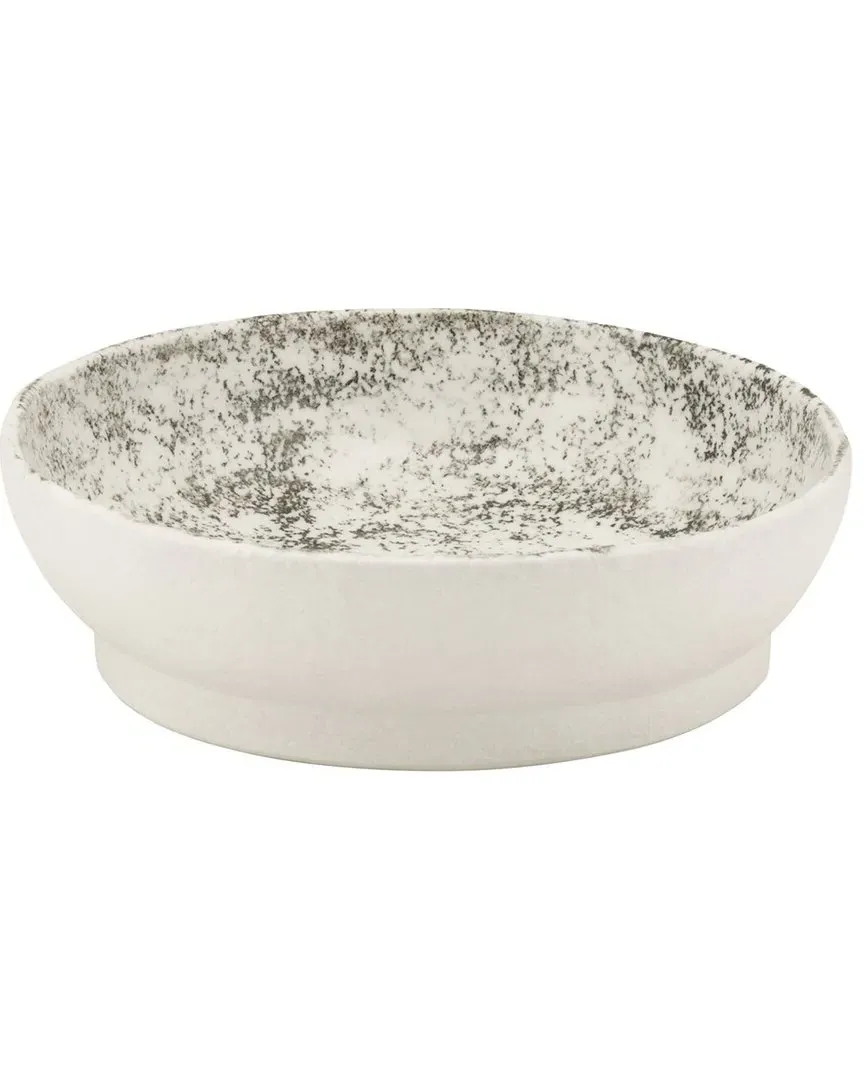 Birch Set of 2 Serving Bowls - White, Ceramic image