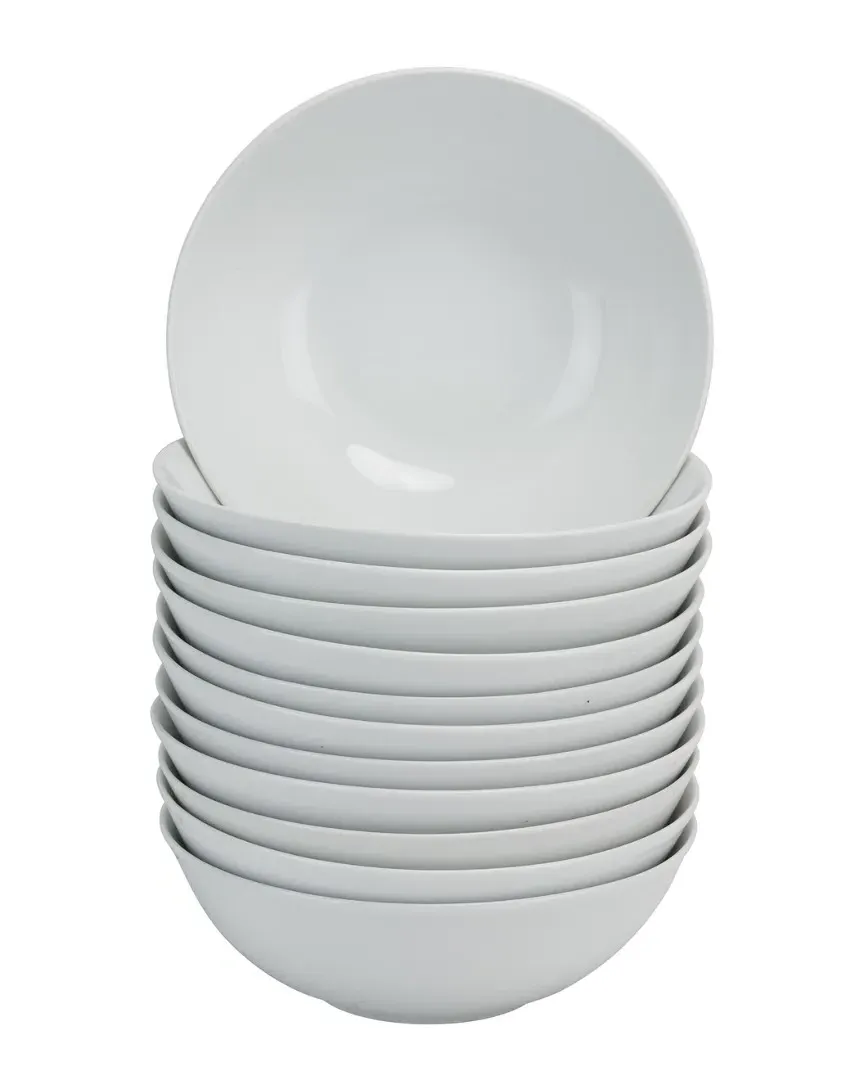 Coupe Set of 12 Bowls - Porcelain image