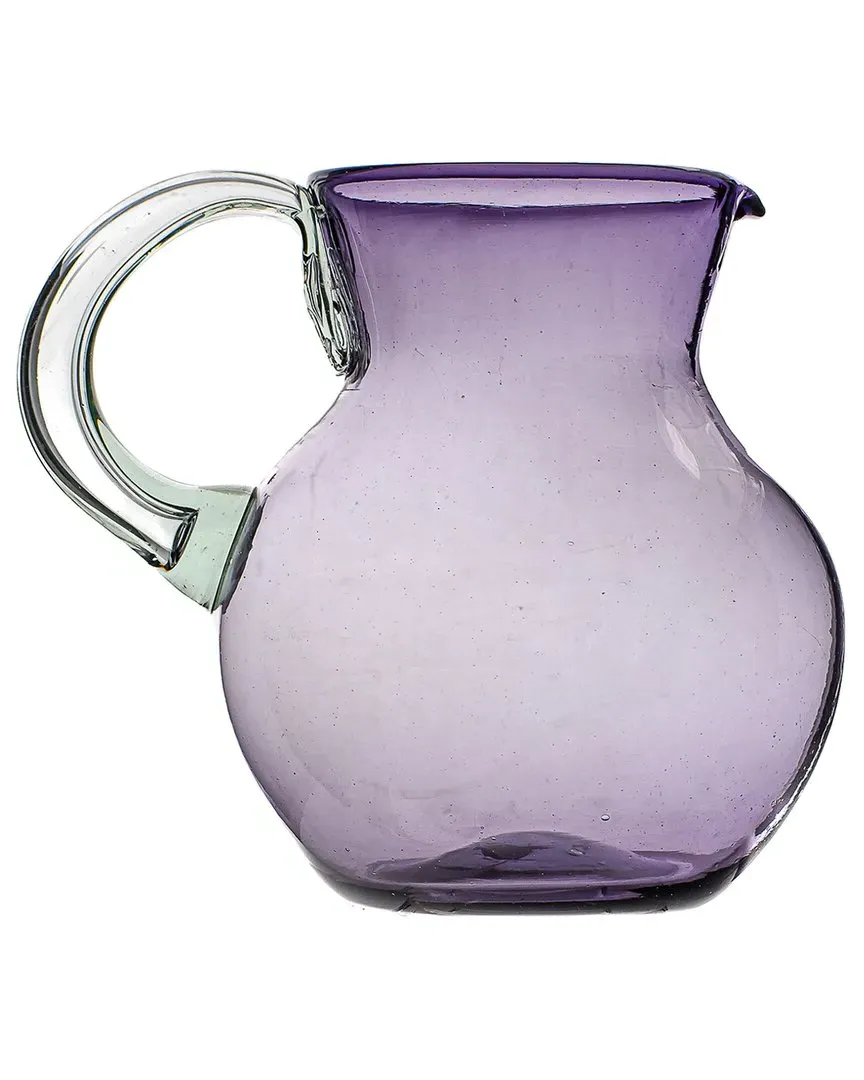 Morado Mexican Pitcher - Purple, Recycled Glass image