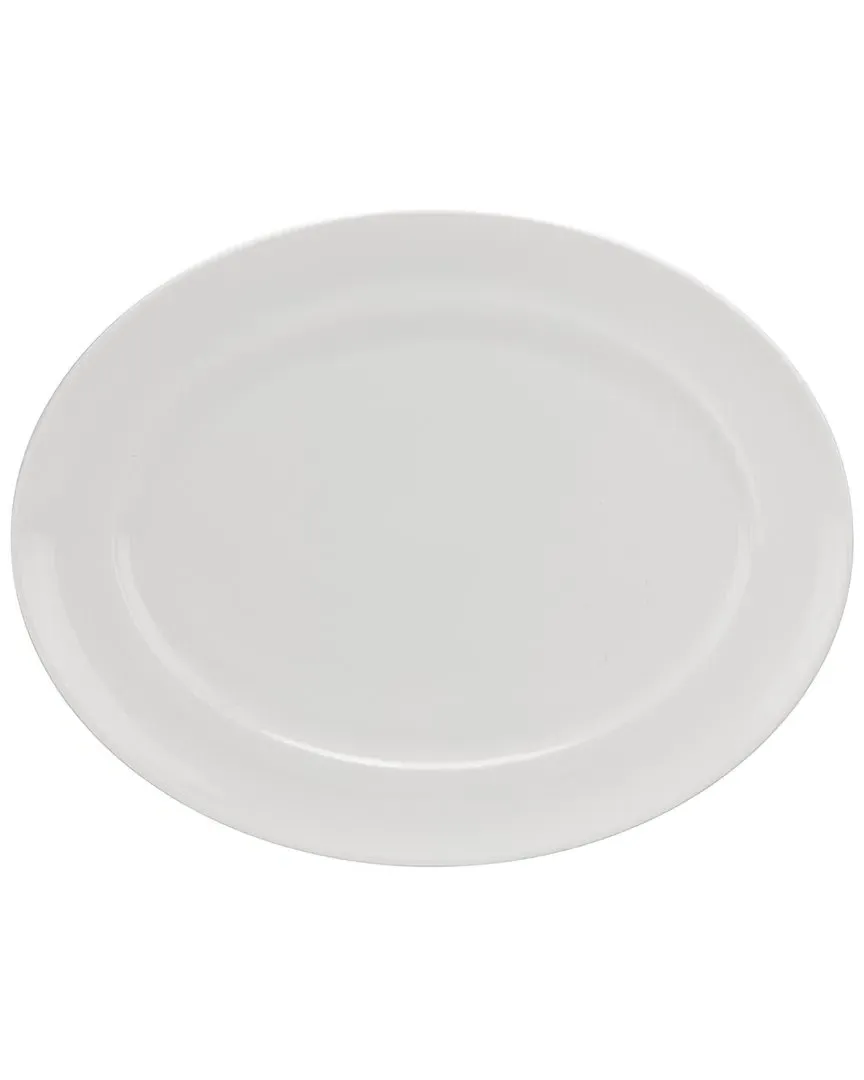 Ricard Oval Platter - White, Porcelain image