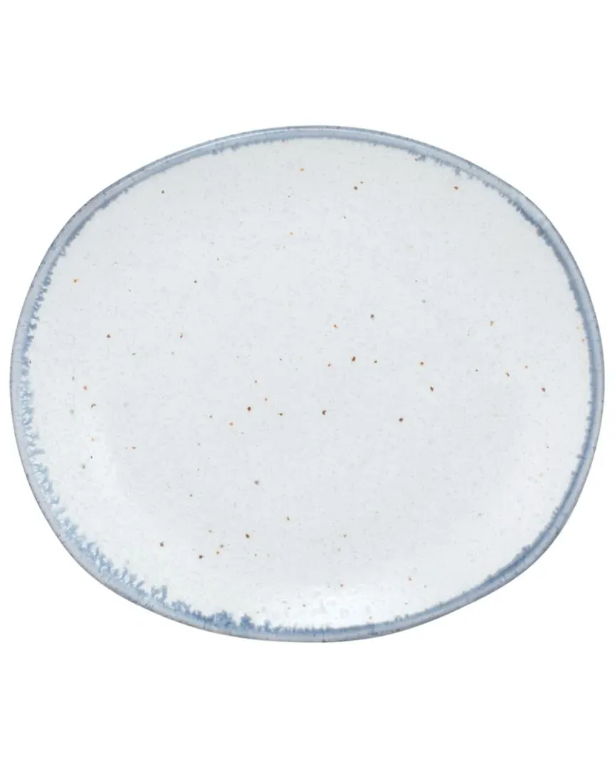 Set of 6 Arctic Rectangular Bread & Butter Plates - White image
