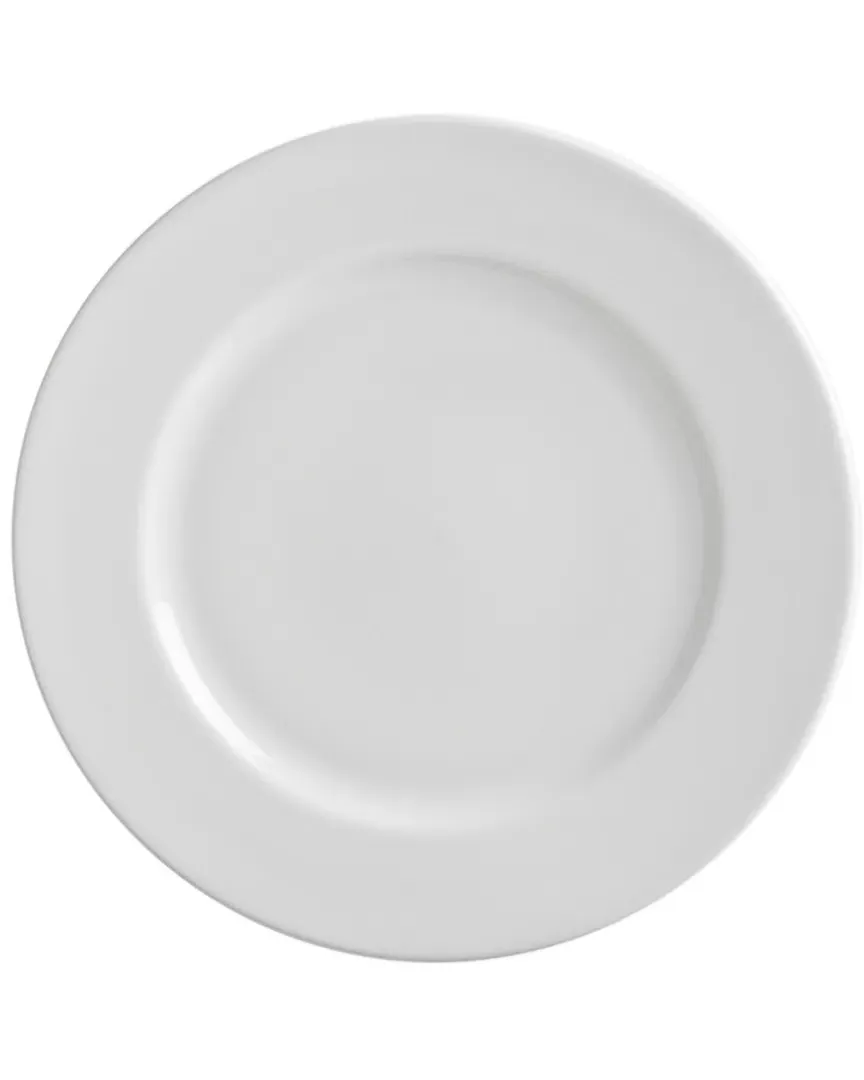 Set of 6 Charger Plates - White, Porcelain image
