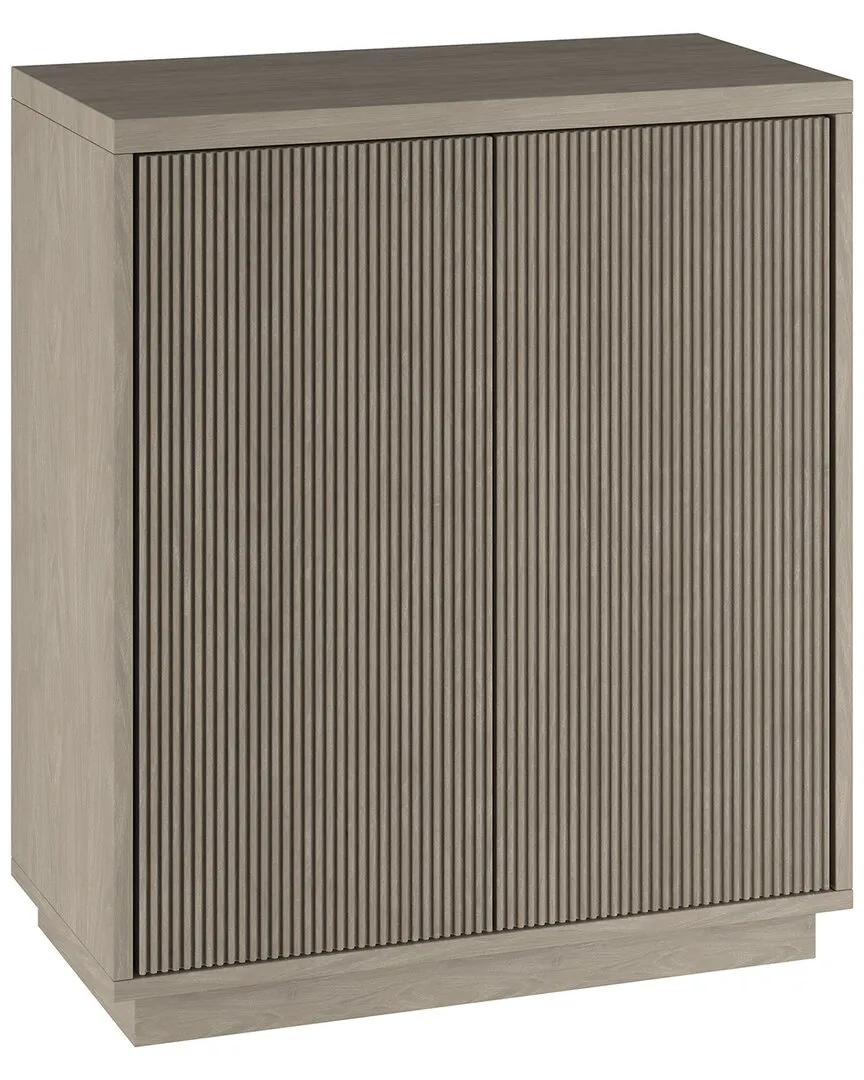 Alston 28" Wide Rectangular Accent Cabinet - Grey, MDF