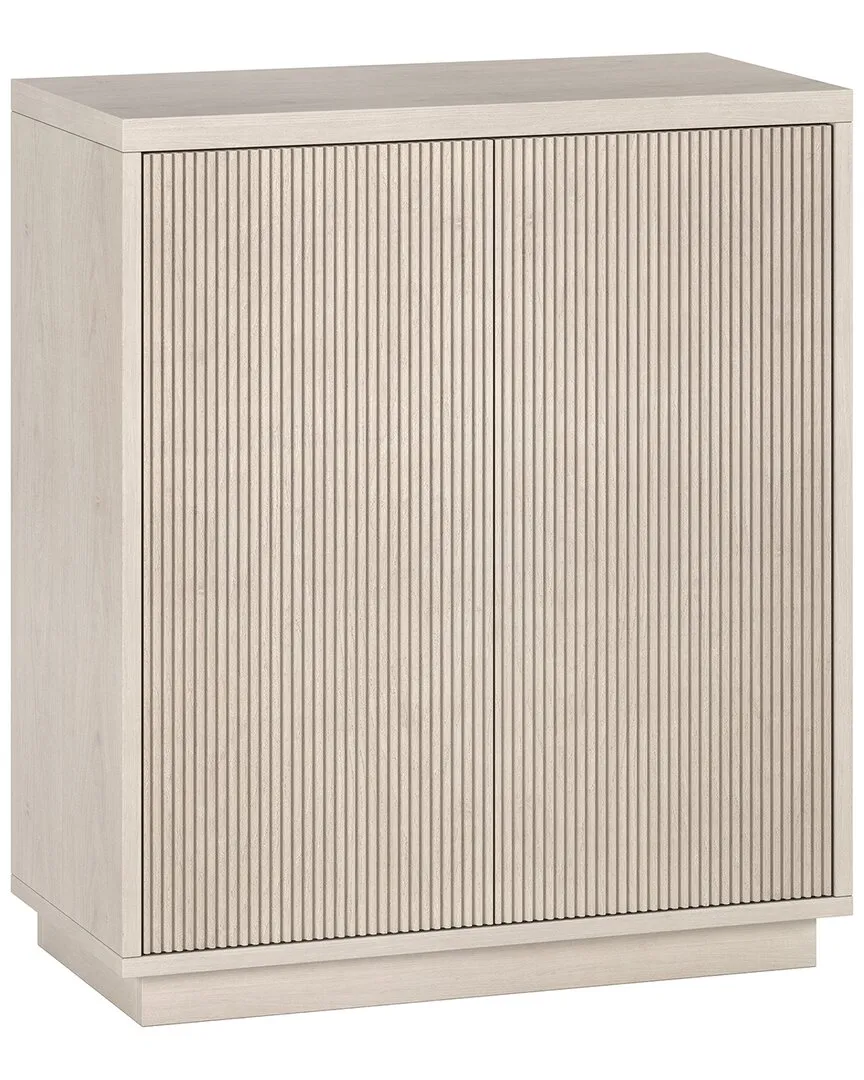Alston 28" Wide Rectangular Accent Cabinet - White, MDF image