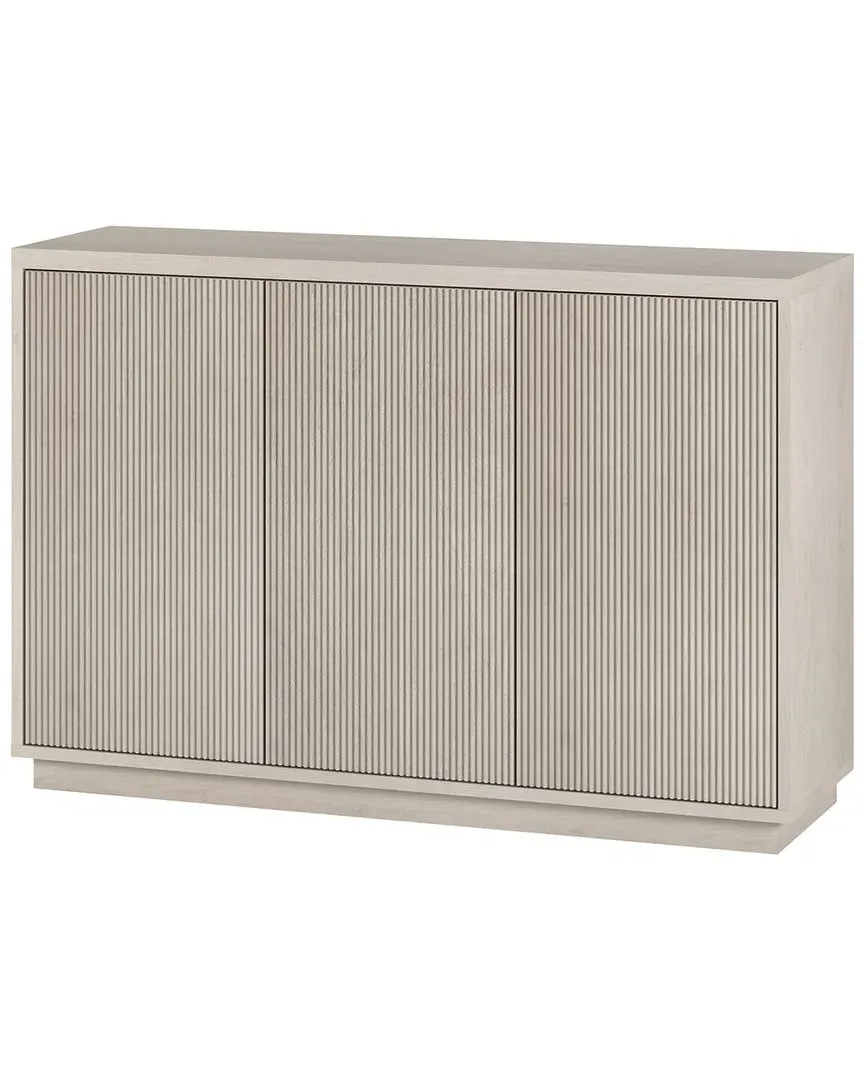 Alston 48" Wide Rectangular Buffet Table - White image