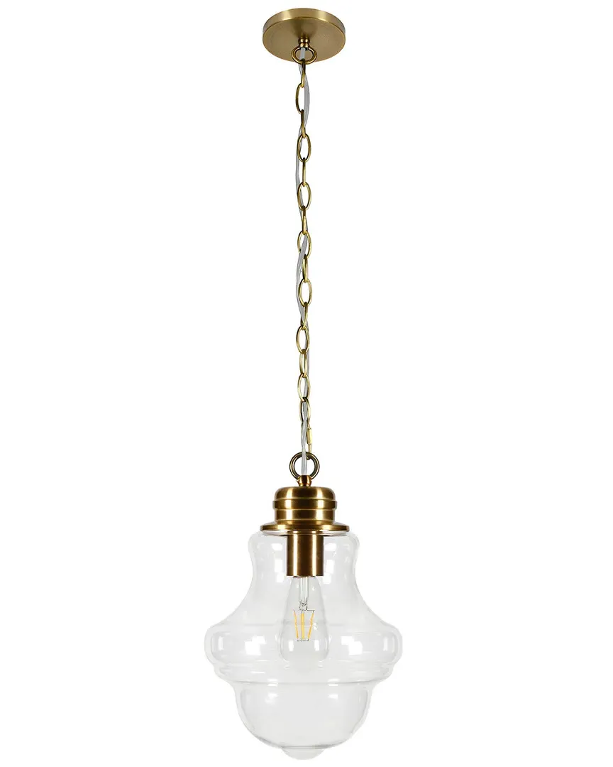 Annie Pendant Light - Brass, Clear Glass image