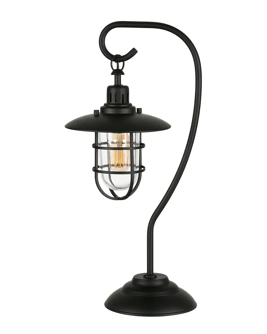 Bay Nautical Lantern Lamp - Blackened Bronze, Metal image