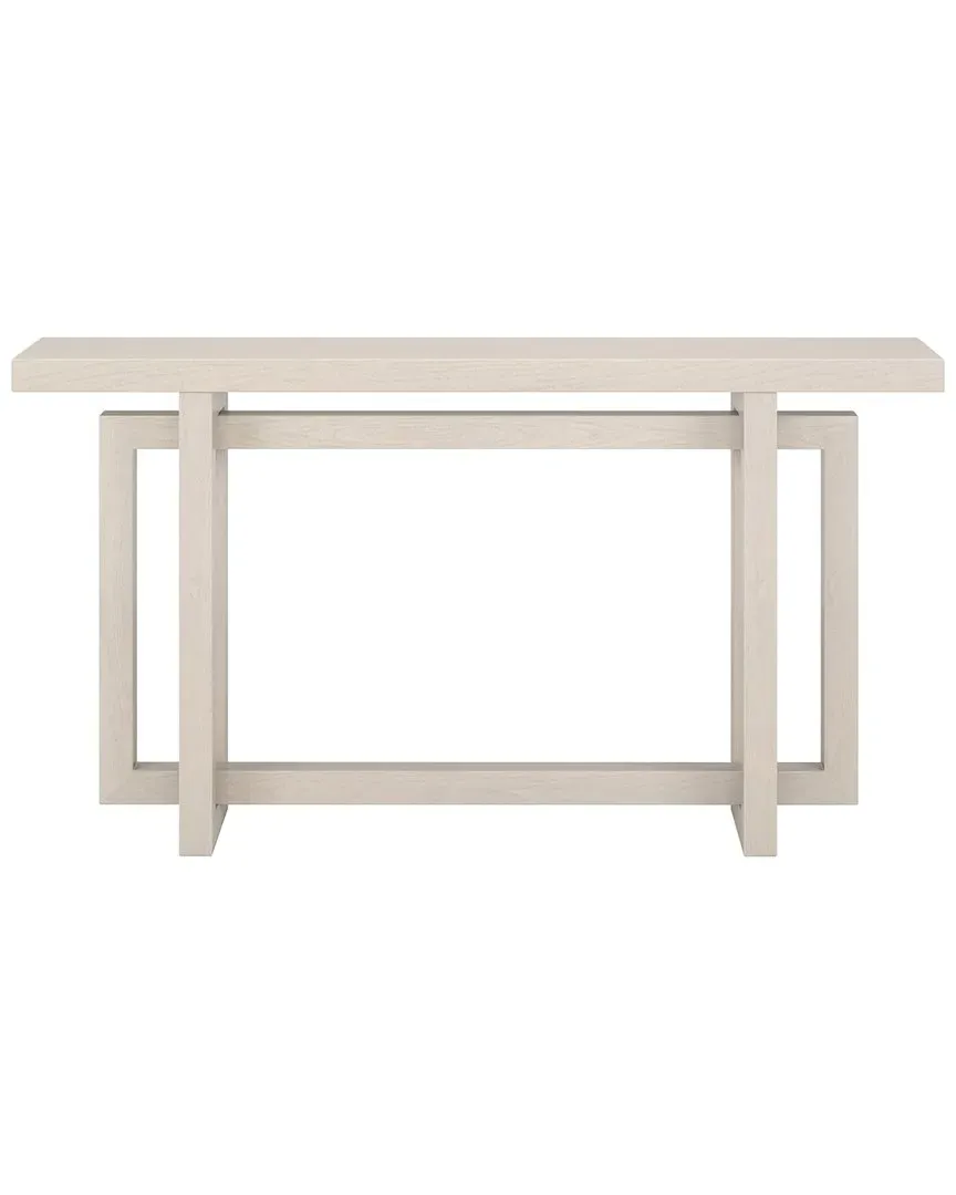 Breslow 55in Rectangular Console Table - Alder White image