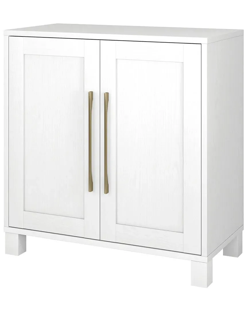 Chabot Rectangular Accent Cabinet with Storage - White, MDF