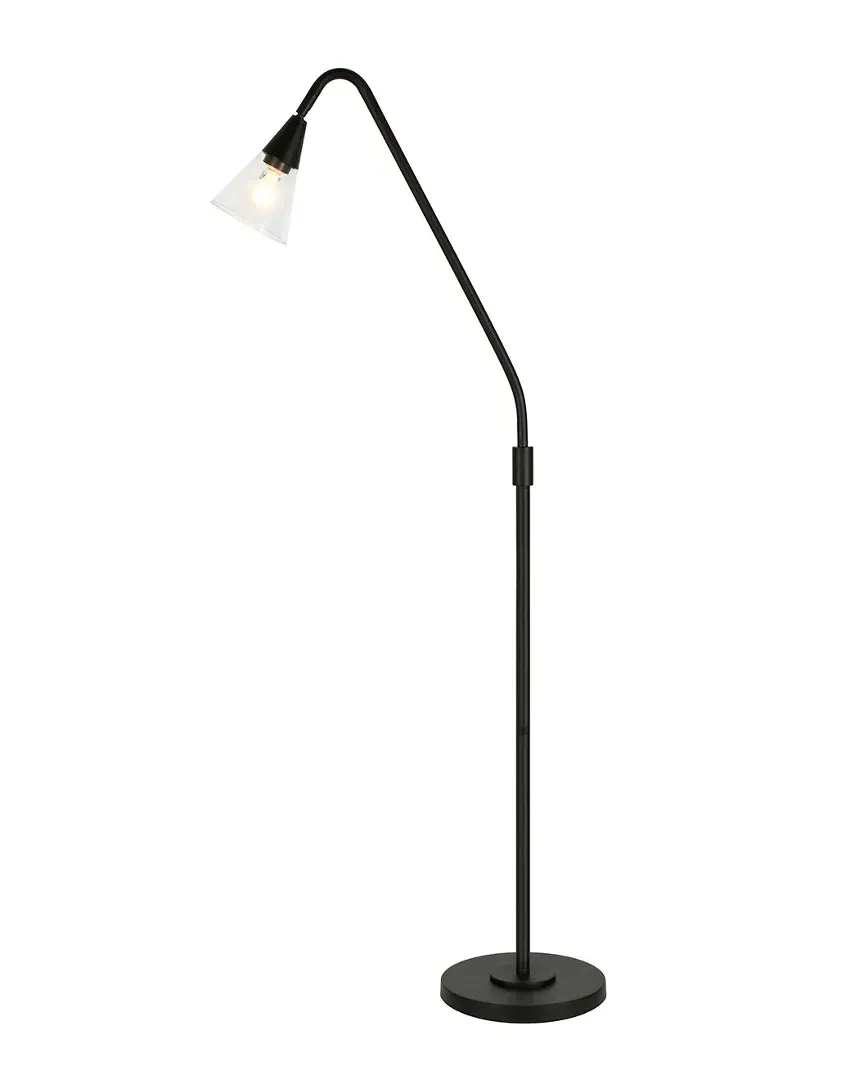 Challice Arc Floor Lamp - Black, Bronze image