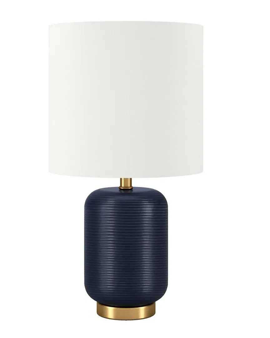 Lambert Mini Accent Lamp - Navy, Ceramic image
