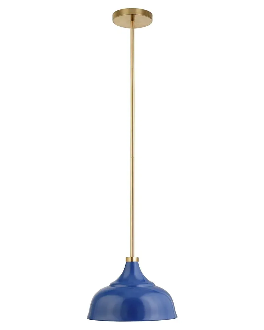 Mackenzie Pendant Light with Metal Shade - Blue image