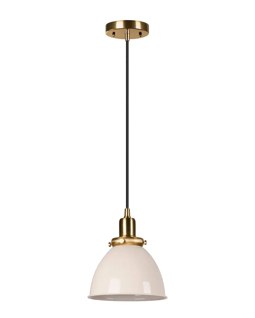 Madison Pendant Light - White, Metal