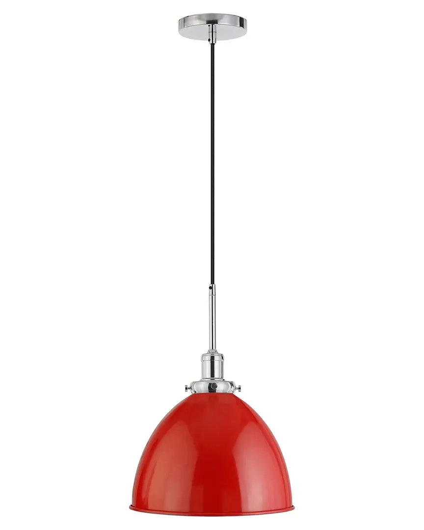 Madison Pendant Light with Metal Shade - Red