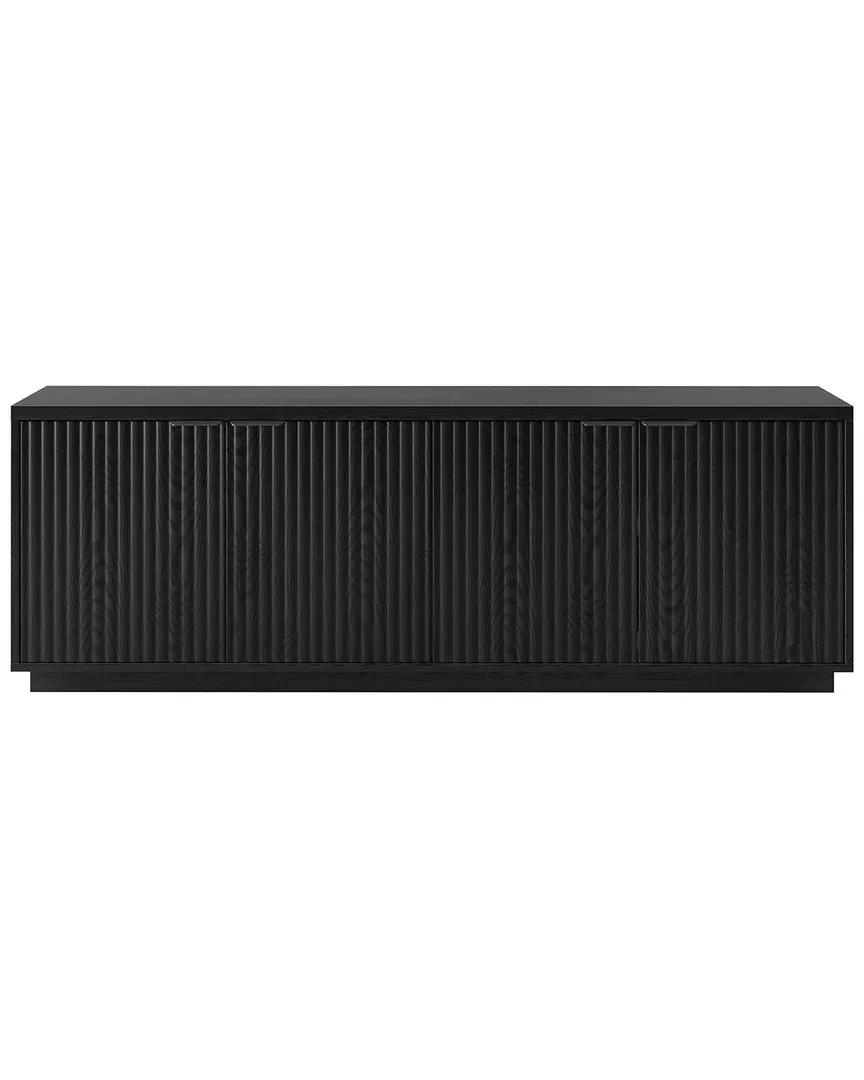 Mansfield Rectangular TV Stand for TVs up to 78in - Black image