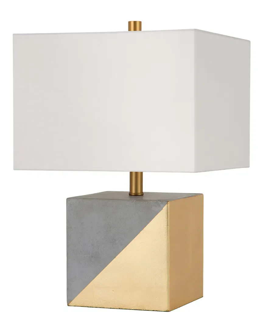 Severin Table Lamp - Gold, Concrete image