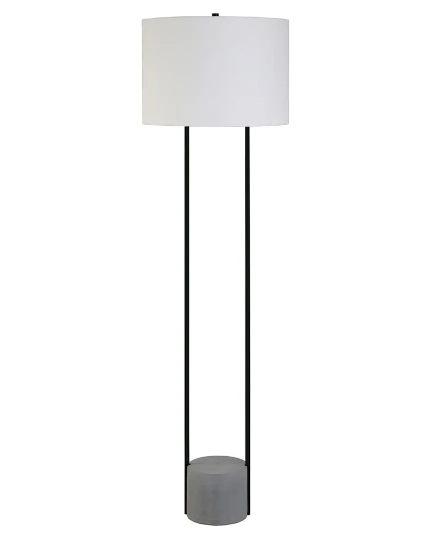 Uma 65in Floor Lamp - Gray, Concrete image