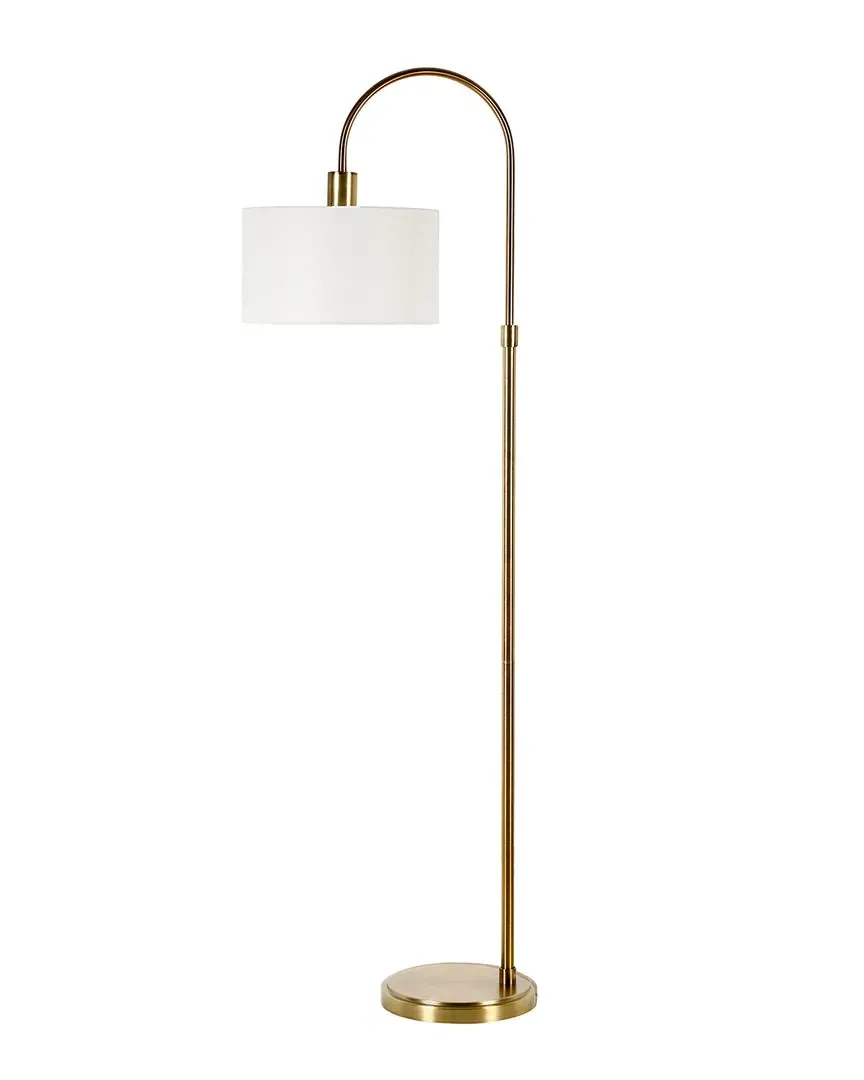 Veronica Arc Floor Lamp - Gold, Brass