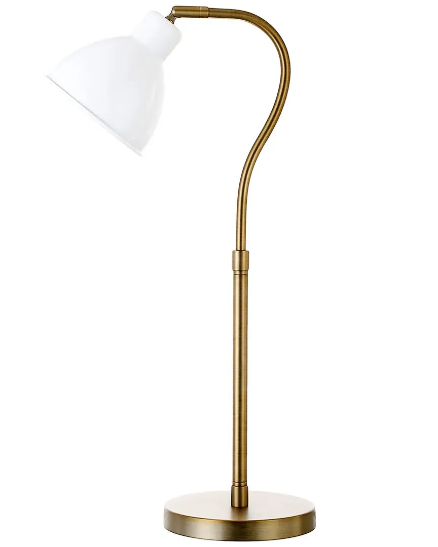Vincent Arc Table Lamp with Swivel Shade - Gold, Metal image