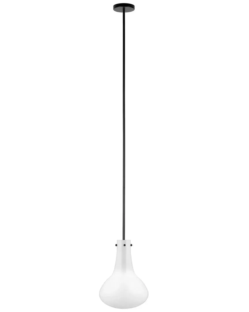 Yuri Teardrop Pendant Light - Black, Glass image