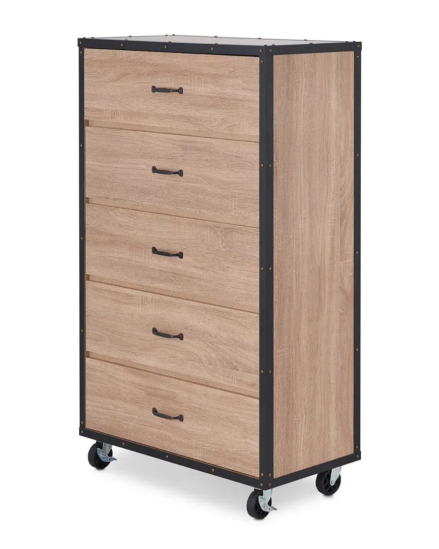 Bemis Chest with Storage - Weathered Light Oak image