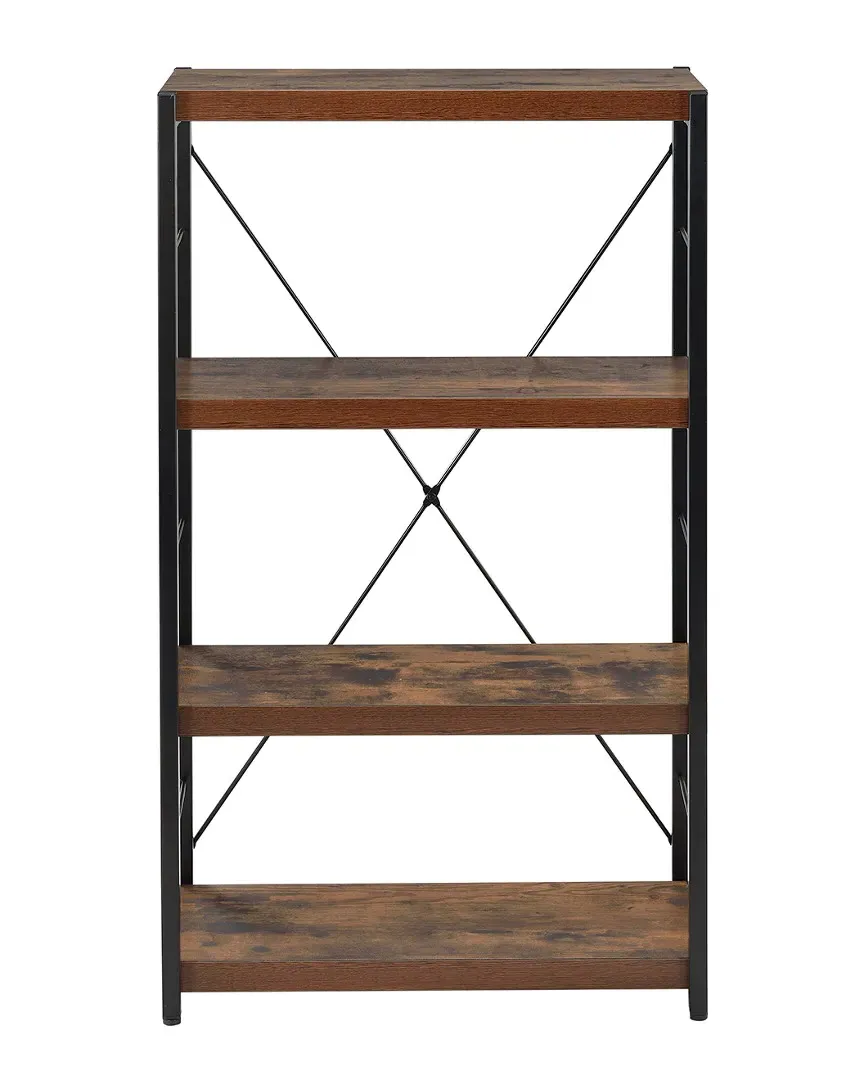 Bob Bookshelf - Weathered Oak, Metal
