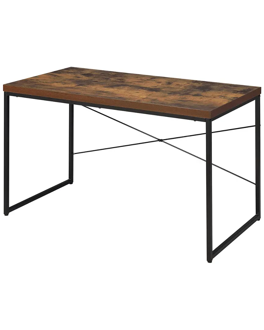 Bob Desk - Weathered Oak, Metal image