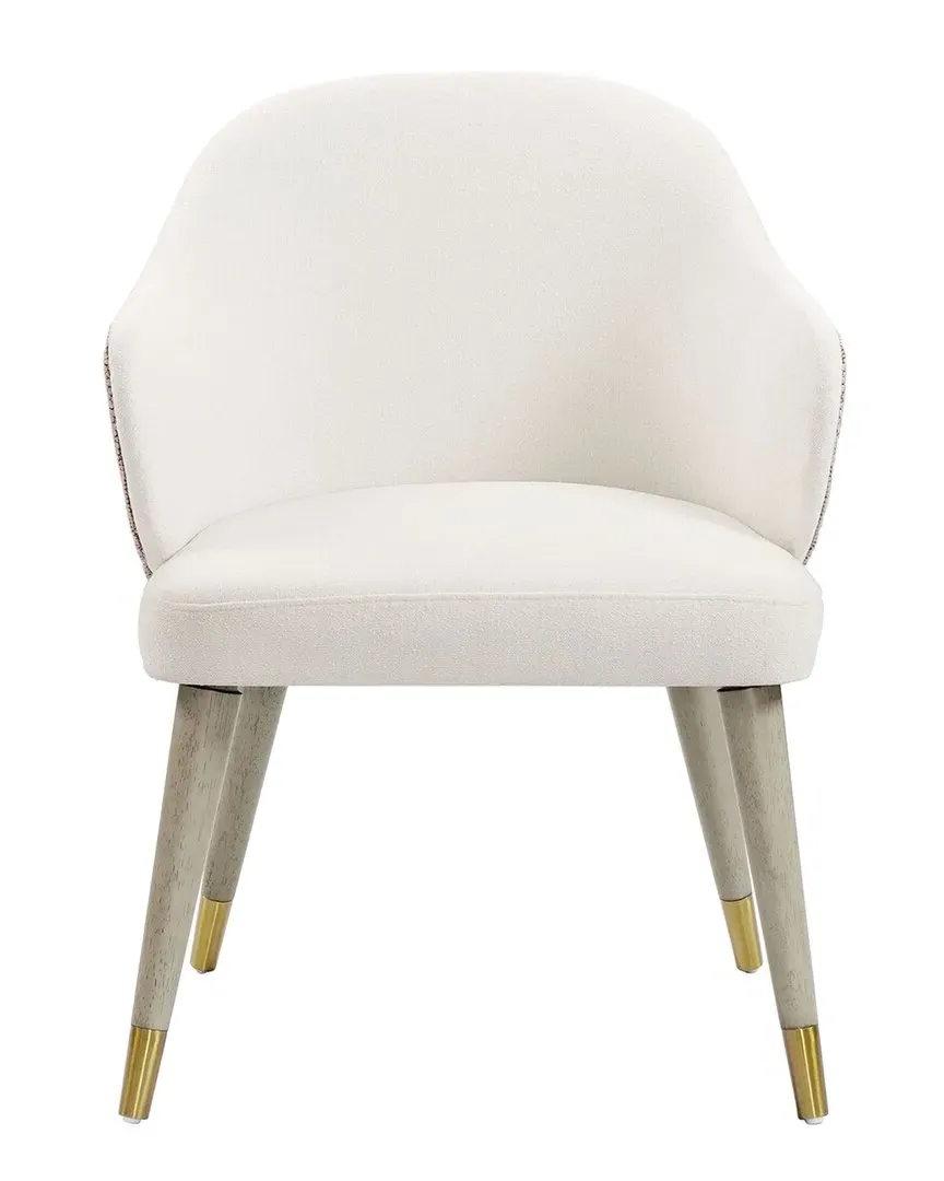 Charity Side Chair Set of 2 - Grey, Fabric