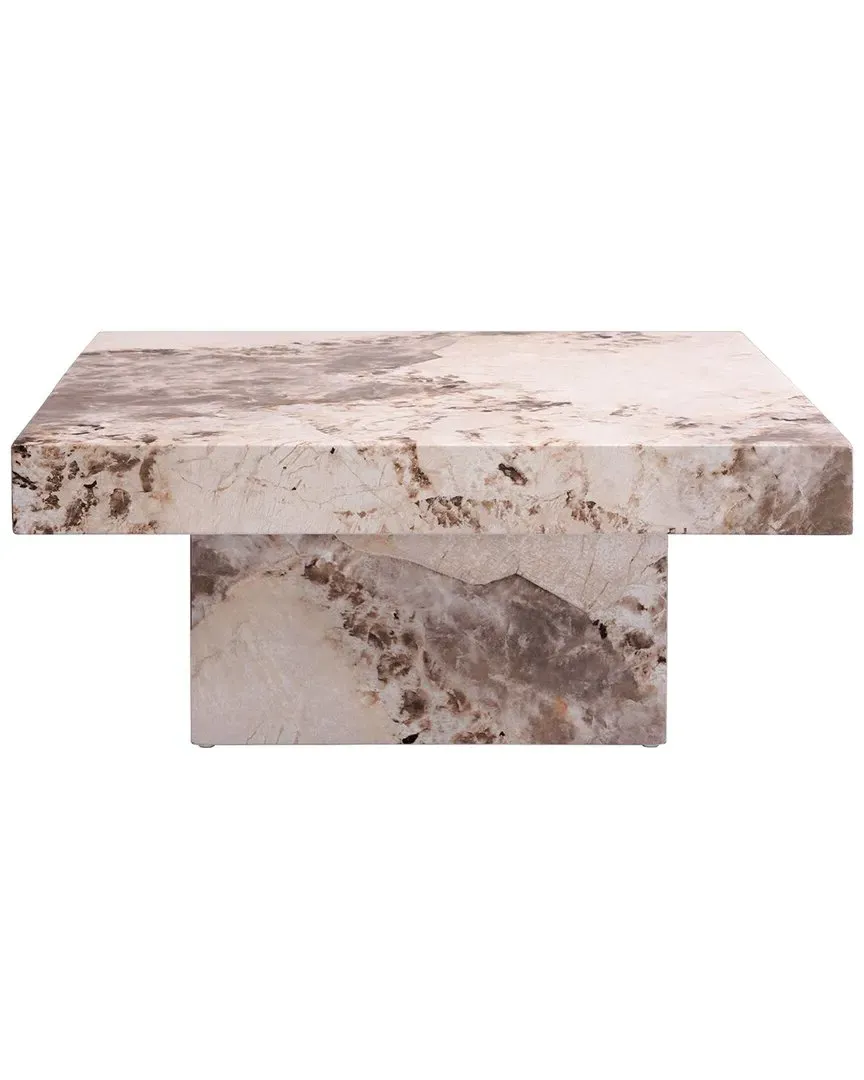 Fultan Square Coffee Table - Engineered Stone image