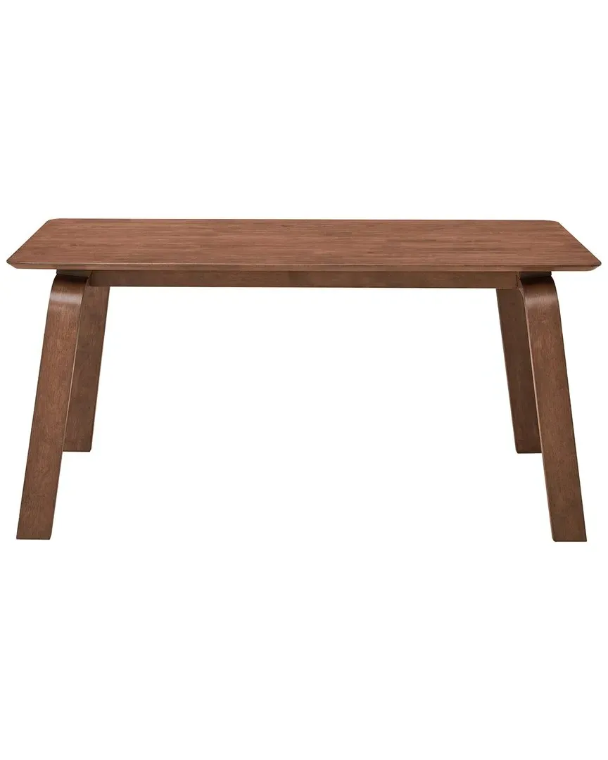 Ginny Rectangular Dining Table - Walnut, Rubber Wood image