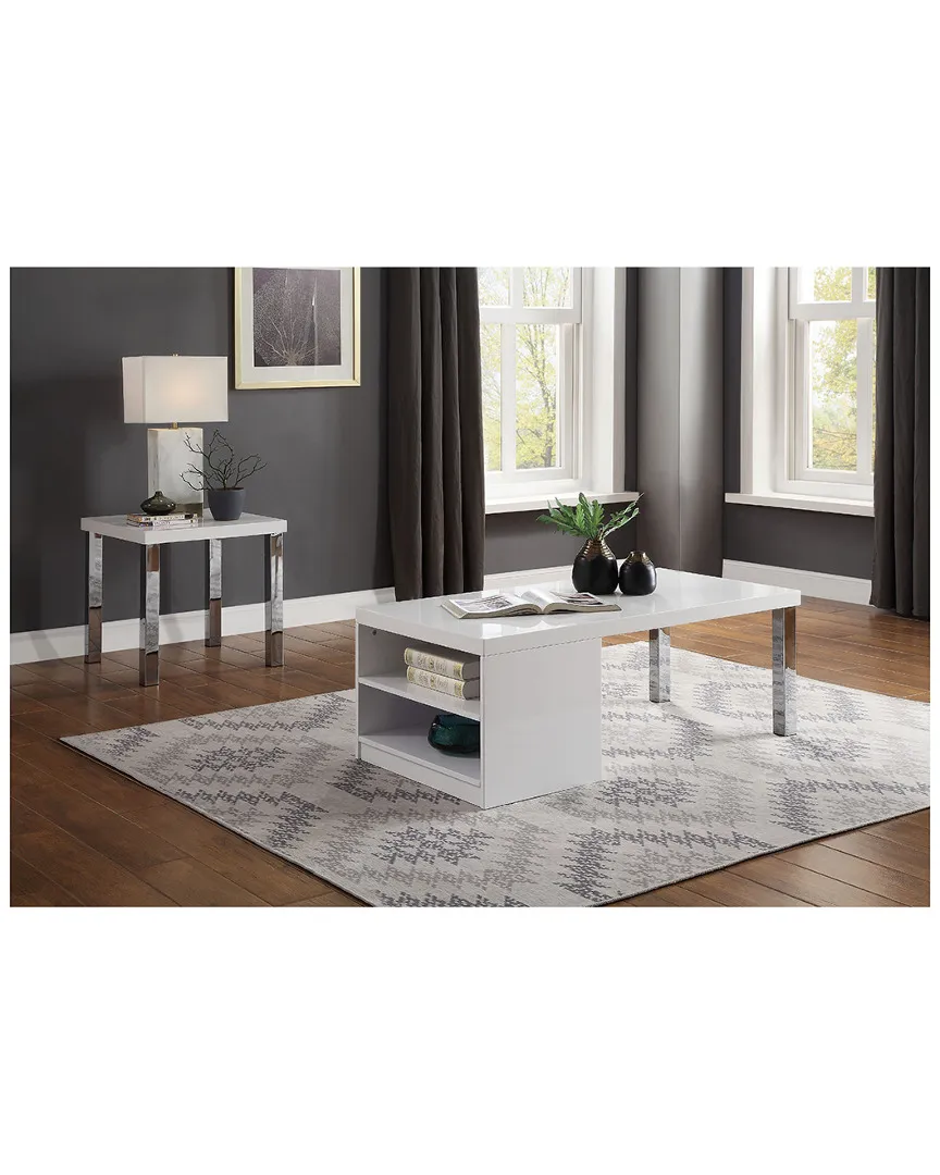 Harta Coffee Table - White, High Gloss image